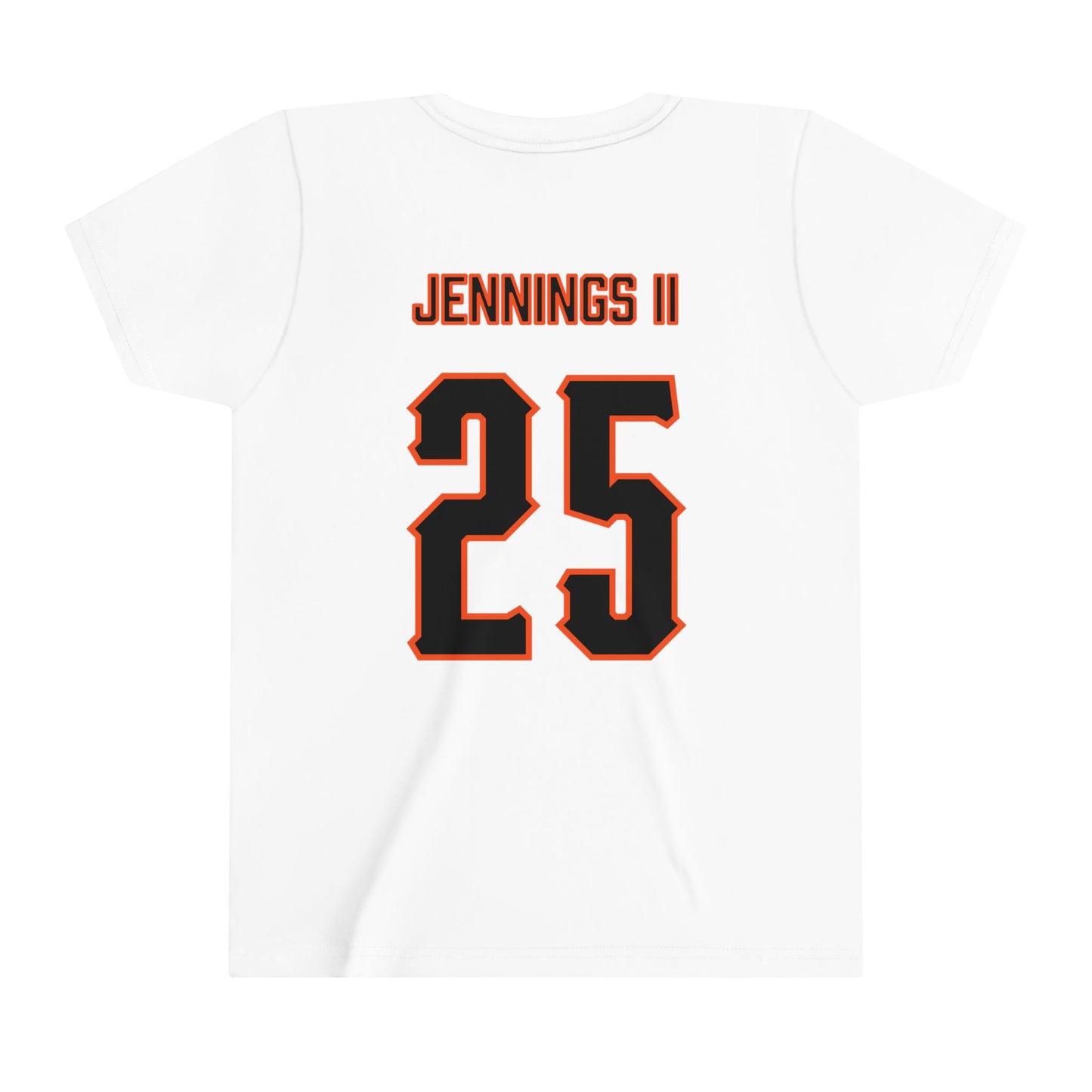 Youth Robert Jennings II #25 Cursive Cowboys T-Shirt