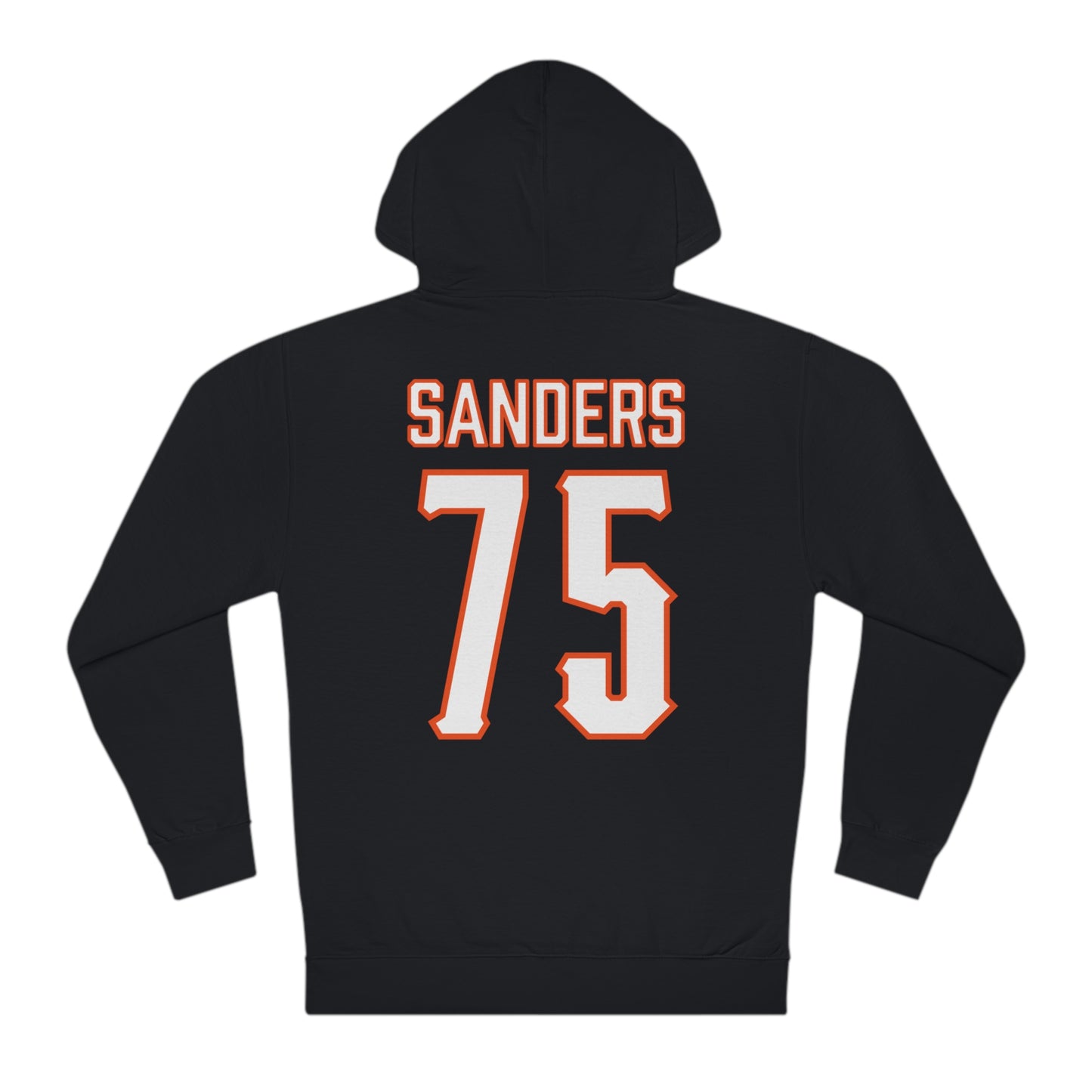 Jakobe Sanders #75 Cursive Cowboys Hoodie