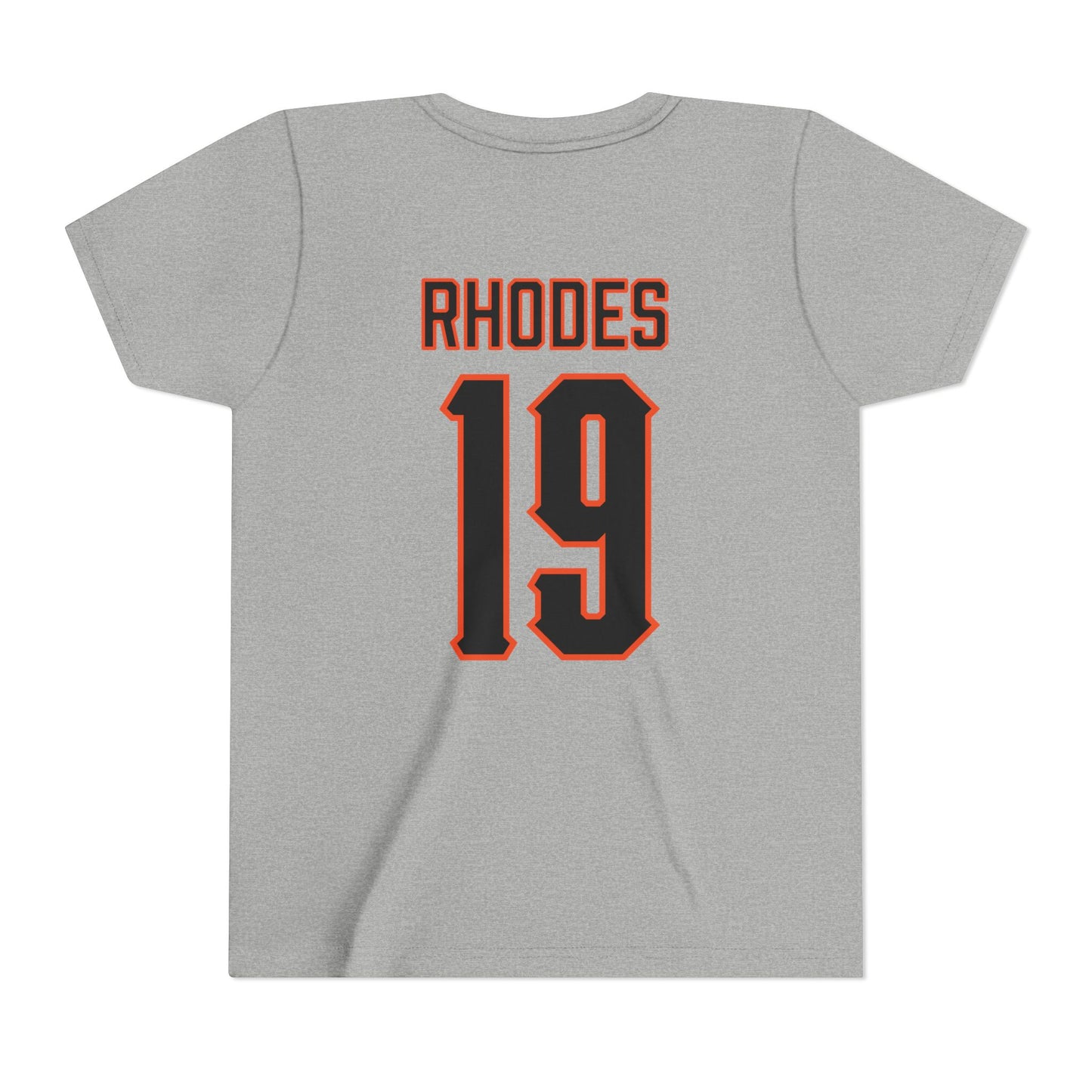 Youth Stormy Rhodes #19 Cursive Cowboys T-Shirt