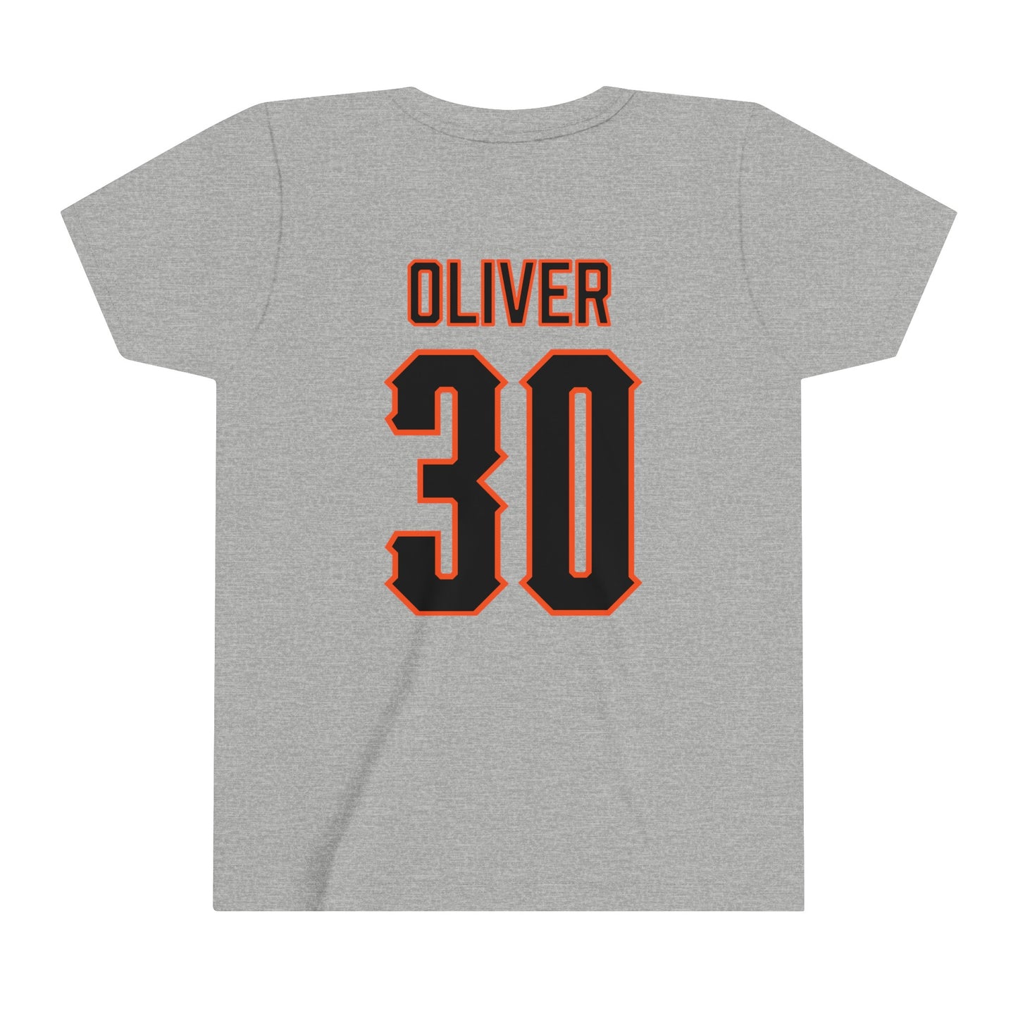 Youth Collin Oliver #30 Cursive Cowboys T-Shirt