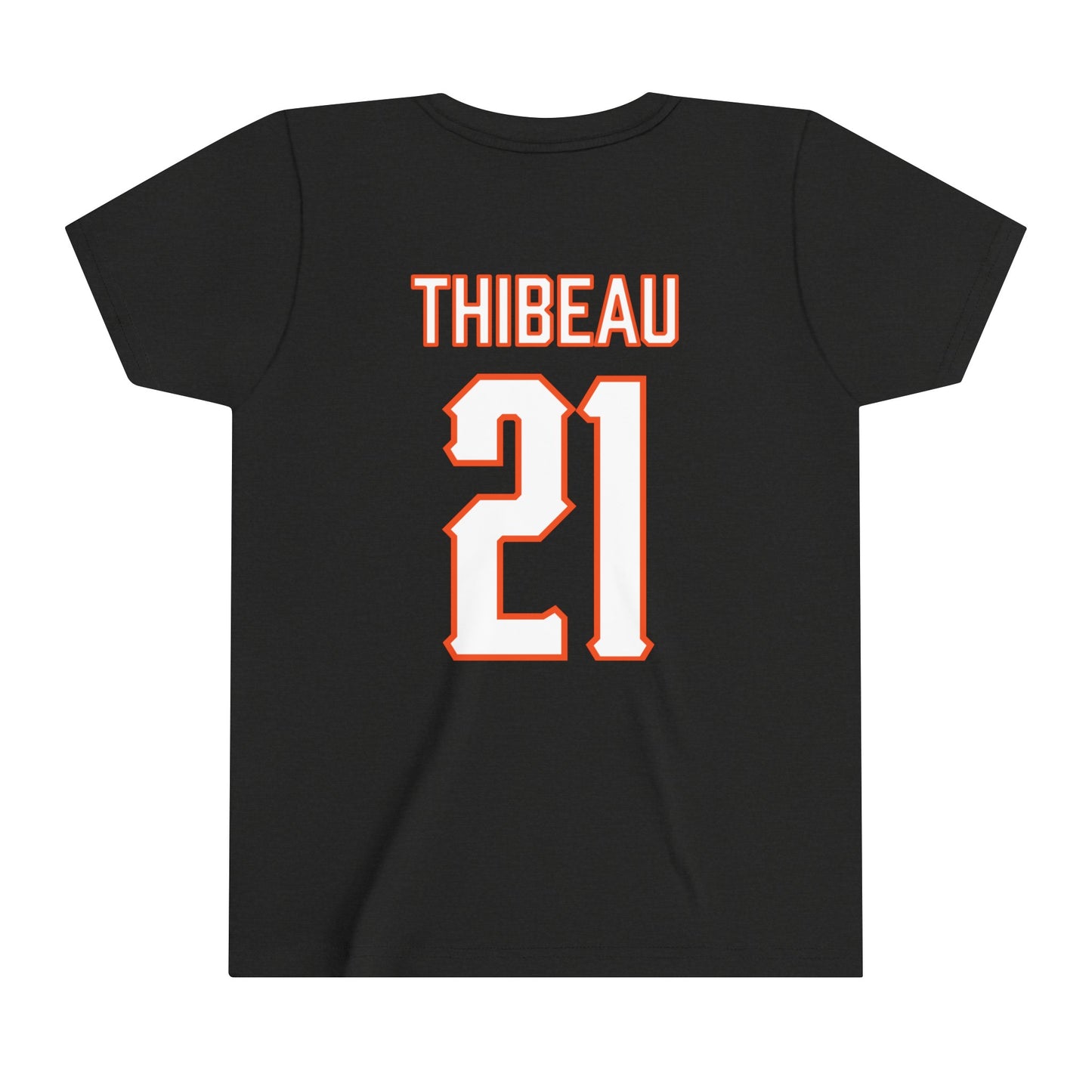 Youth Taryn Thibeau #21 Cursive Cowgirls T-Shirt