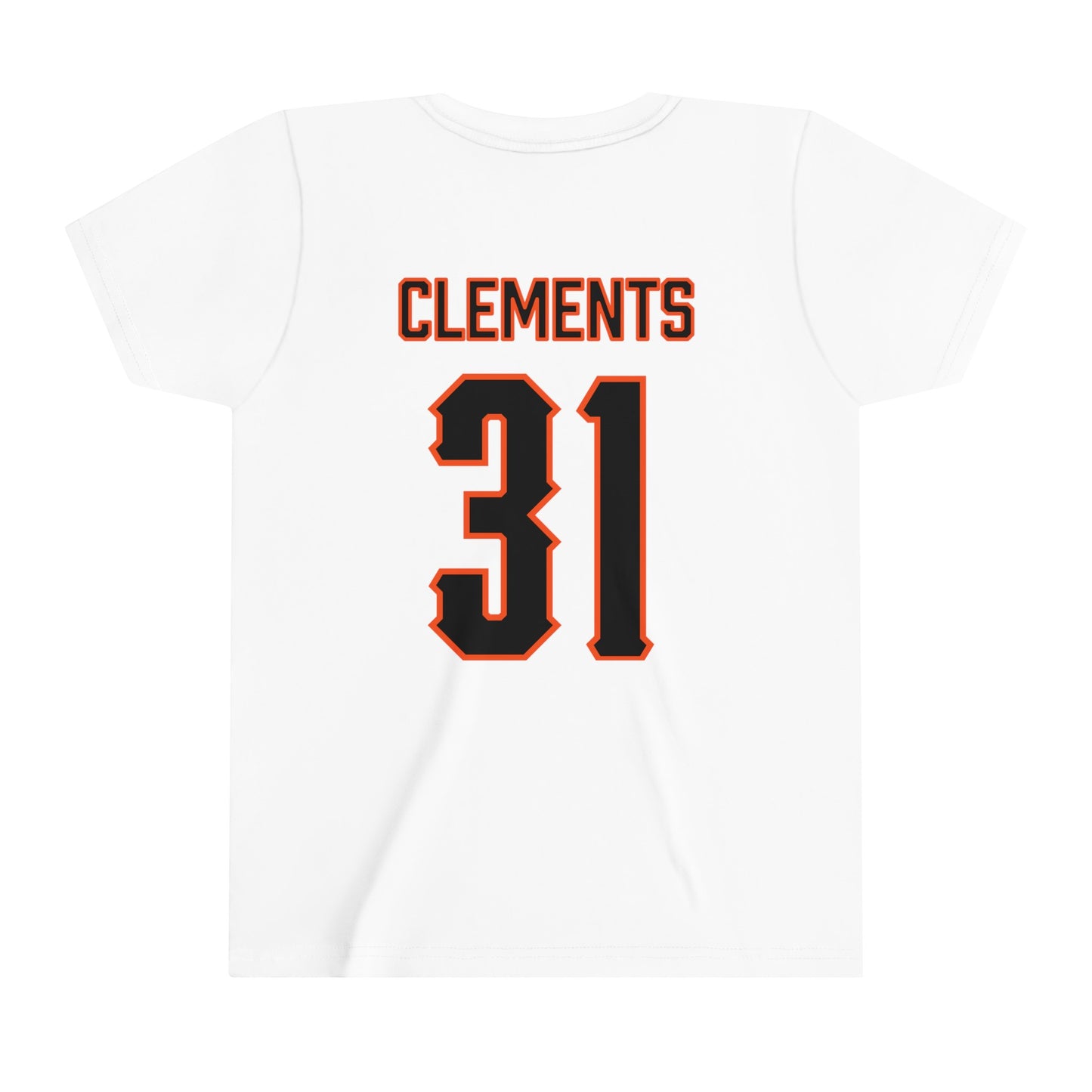 Youth Chance Clements #31 Cursive Cowboys T-Shirt