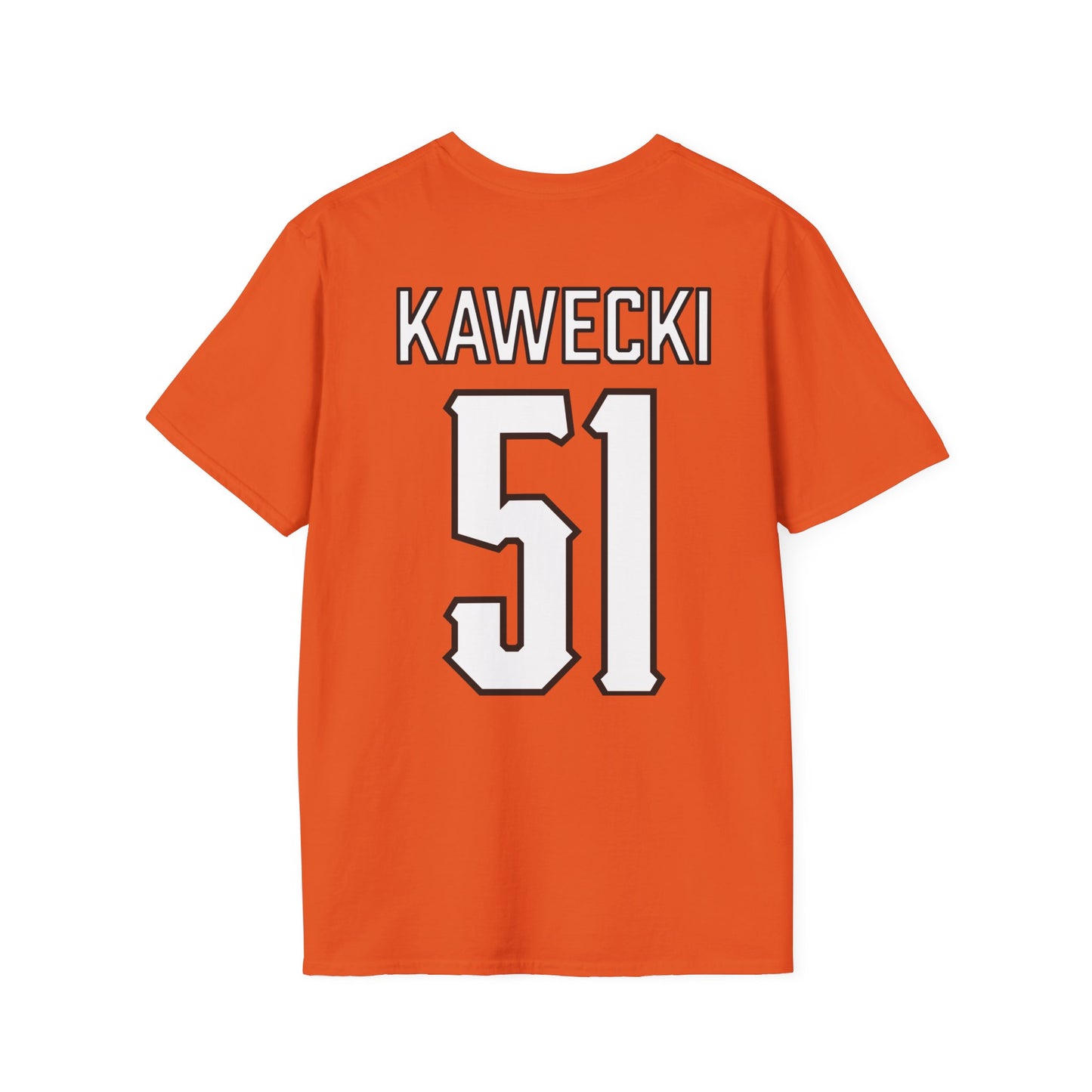 Austin Kawecki #51 Orange Pokes T-Shirt