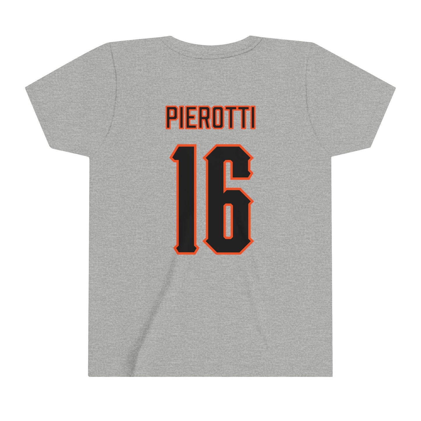 Youth Bella Pierotti #16 Cursive Cowgirls T-Shirt