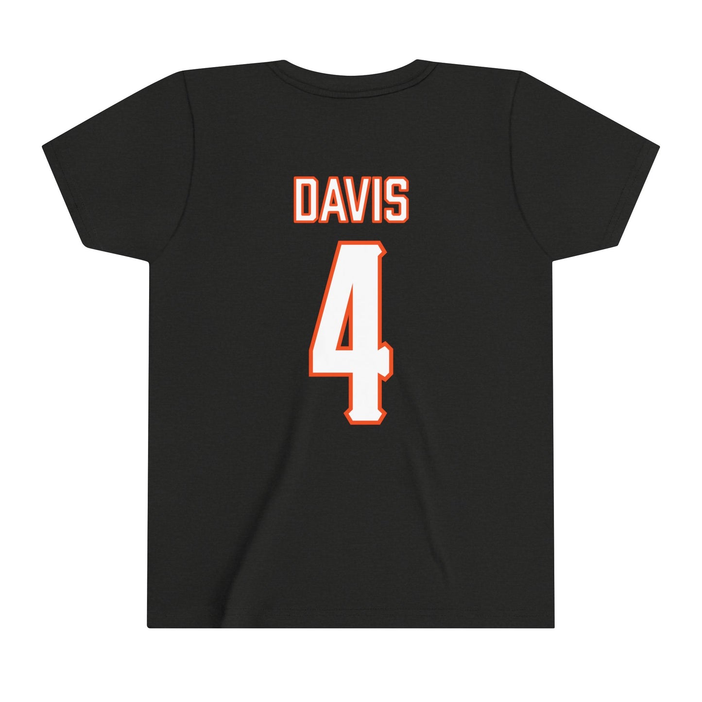 Youth Davonte Davis #4 Cursive Cowboys T-Shirt