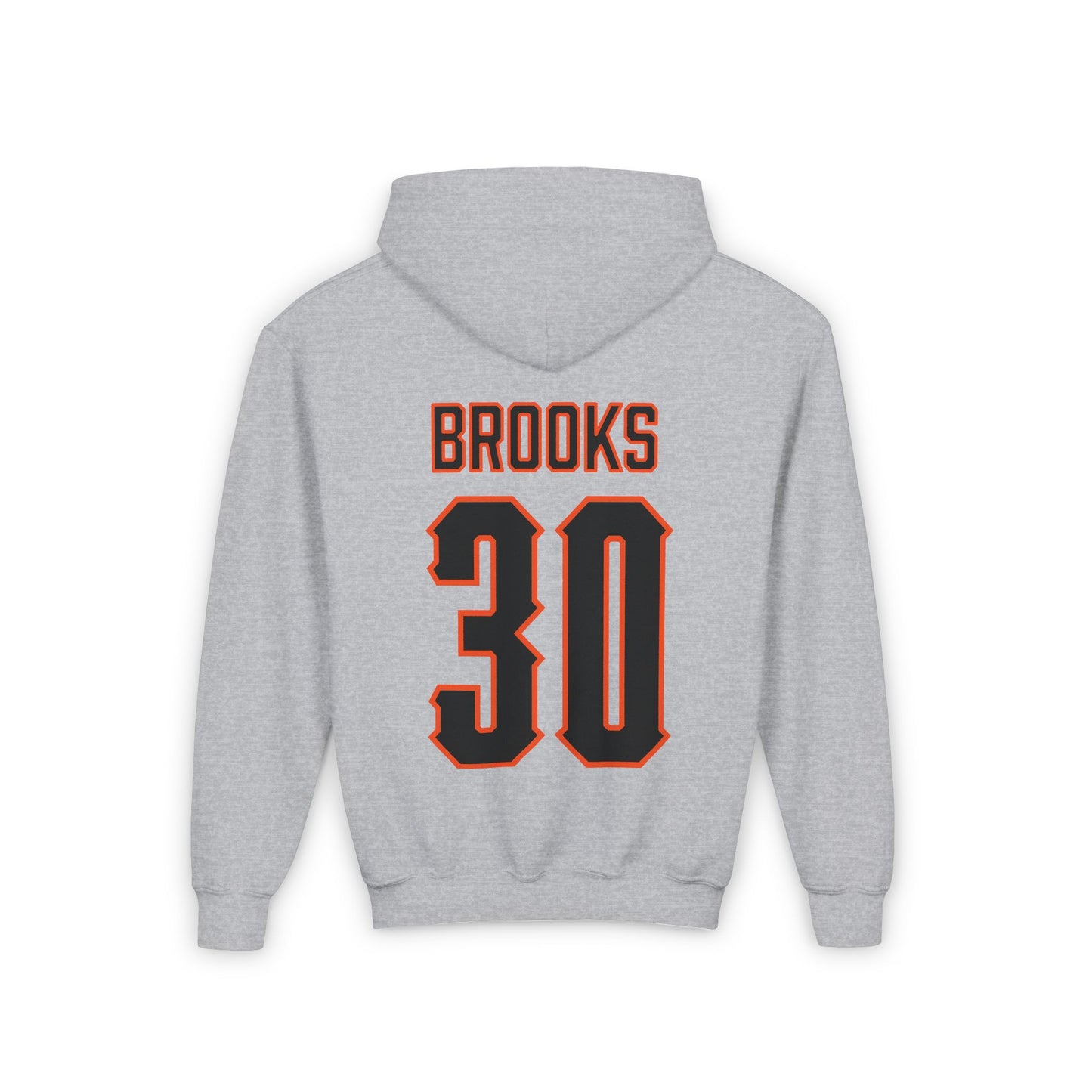 Youth Braylon Brooks #30 Cursive Cowboys Hoodie