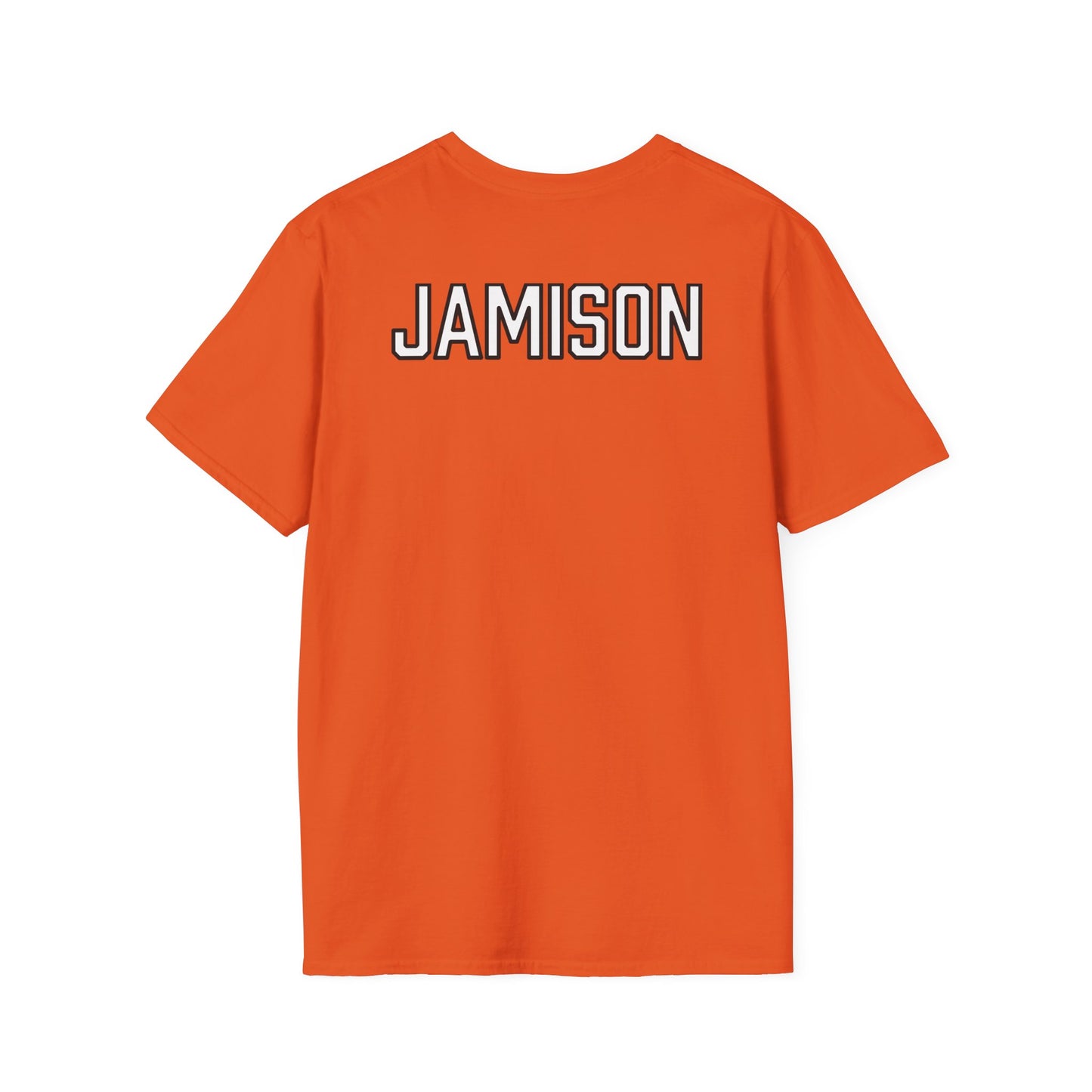 Tagen Jamison Orange Pokes T-Shirt