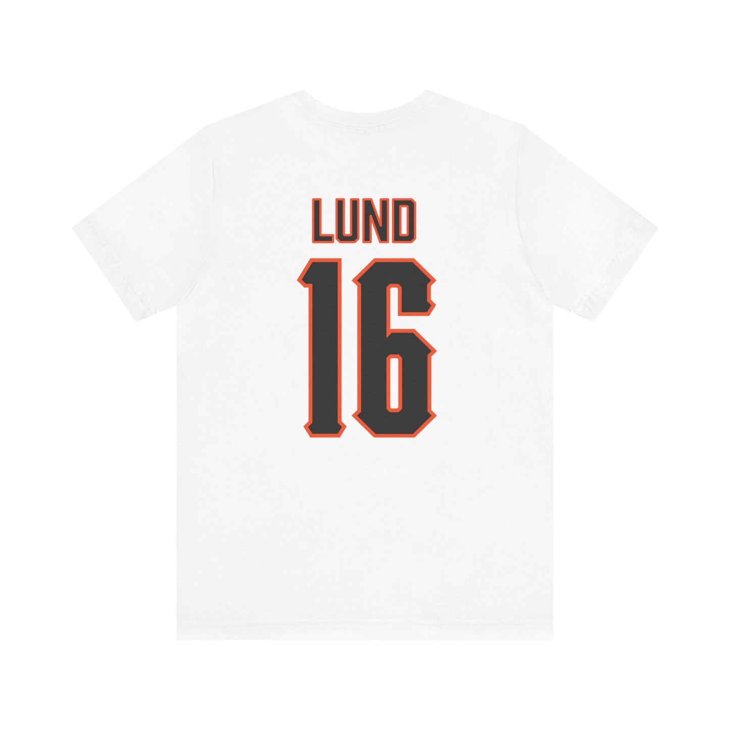 Ethan Lund #16 Pokes T-Shirt