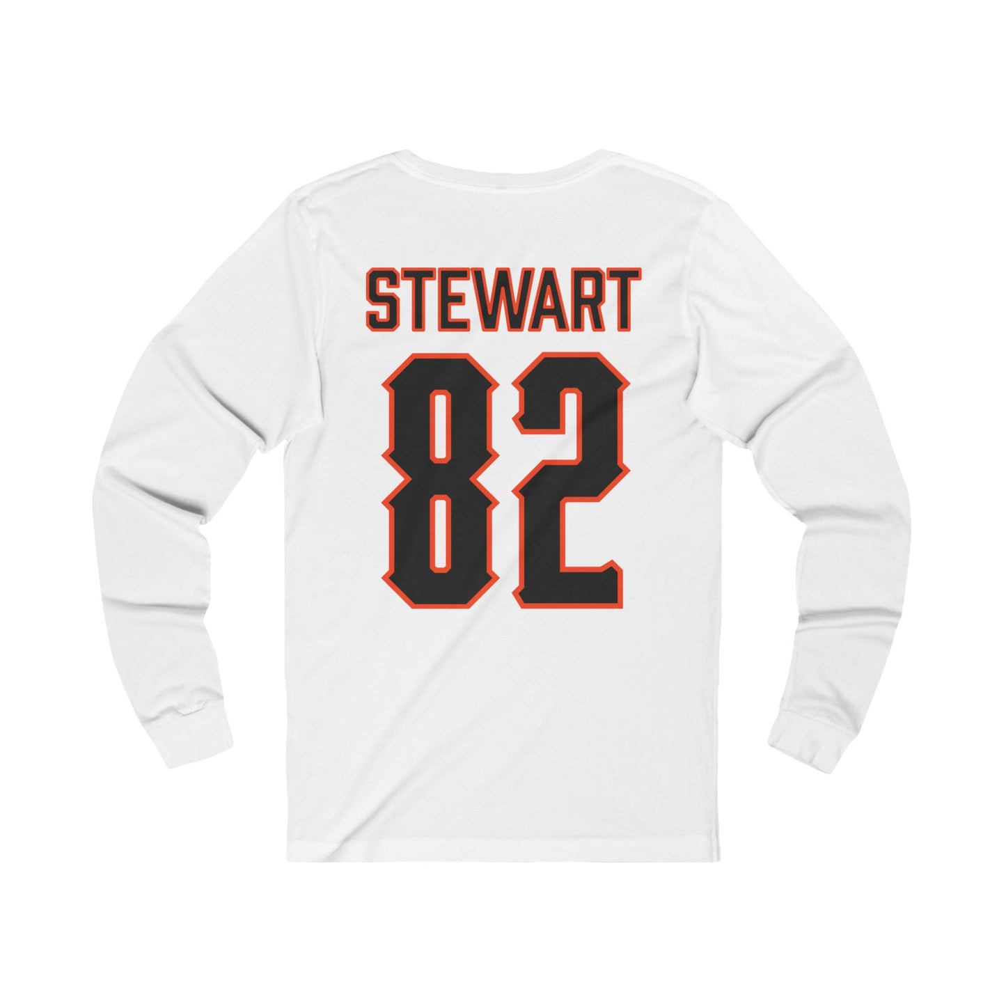 Quinton Stewart #82 Cursive Cowboys Long Sleeve