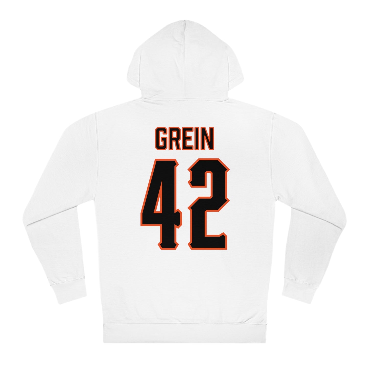 Dominic Grein #42 Cursive Cowboys Hoodie