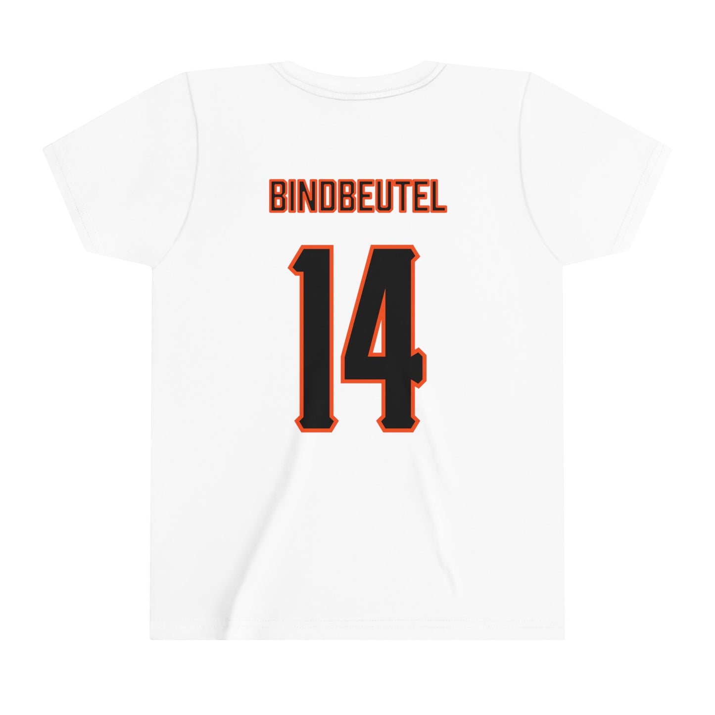 Youth Gracie Bindbeutel #14 Cursive Cowgirls T-Shirt