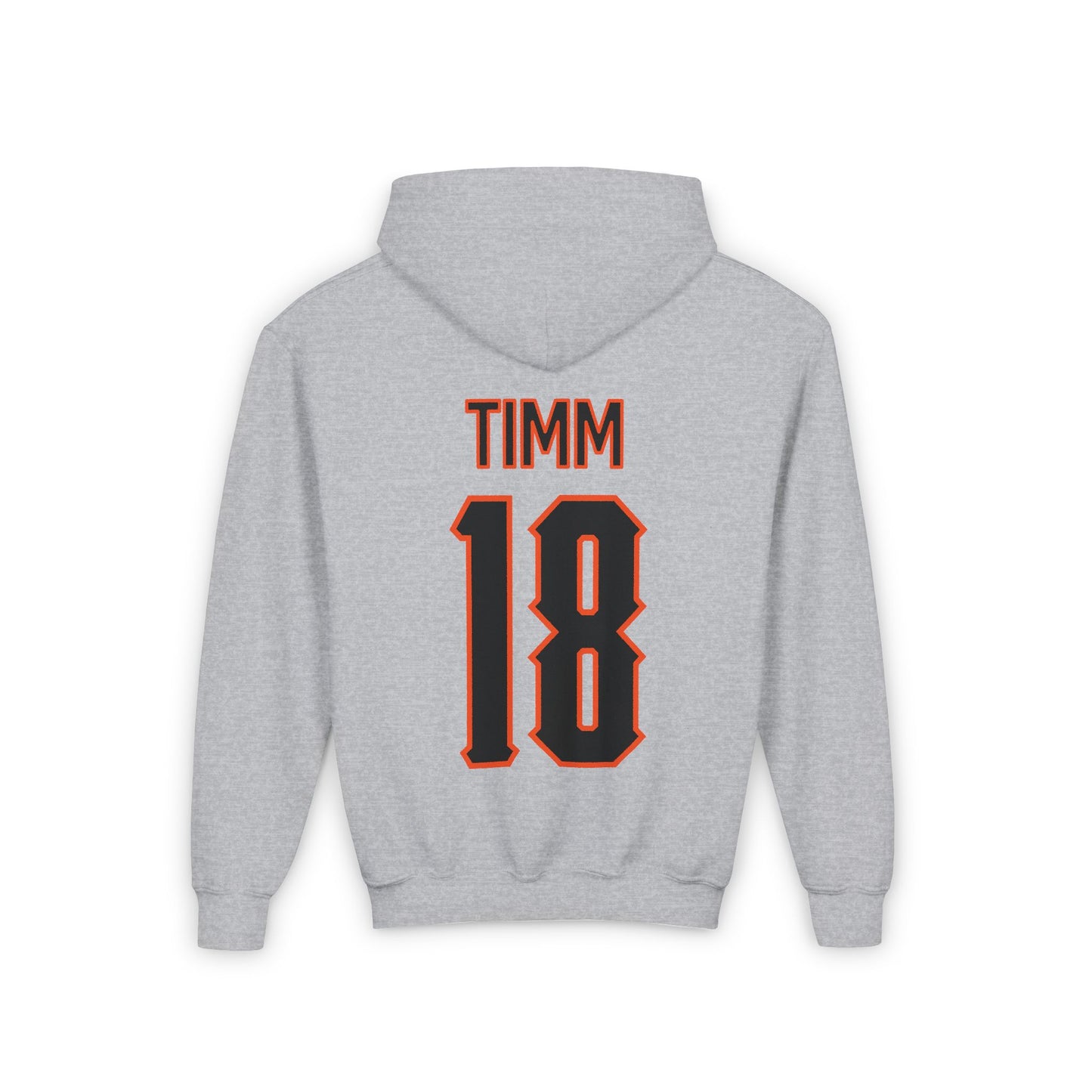 Youth Claire Timm #18 Cursive Cowgirls Hoodie