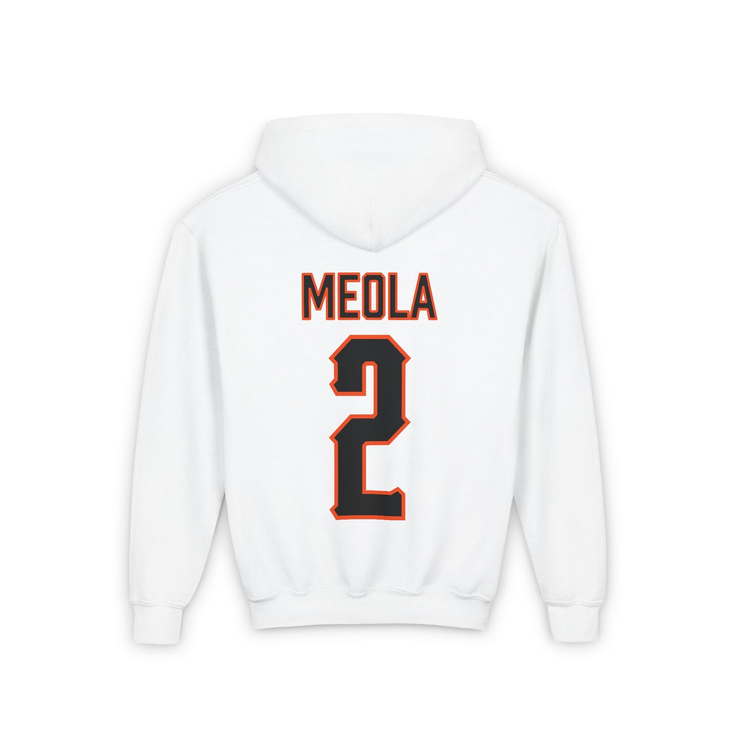 Youth Aidan Meola #2 Cursive Cowboys Hoodie