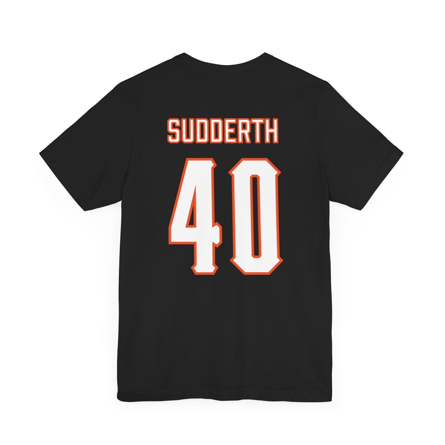 Cale Sudderth #40 Cursive Cowboys T-Shirt