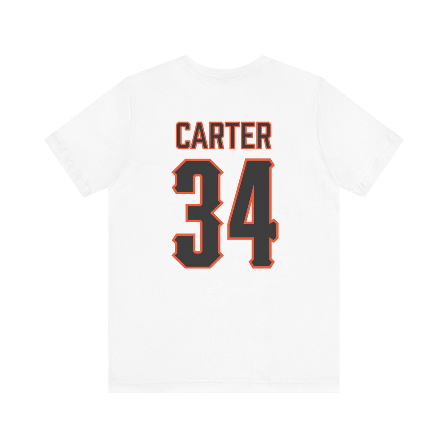 Charlie Carter #34 Cursive Cowboys T-Shirt