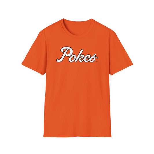 Temerrick Johnson #46 Orange Pokes T-Shirt