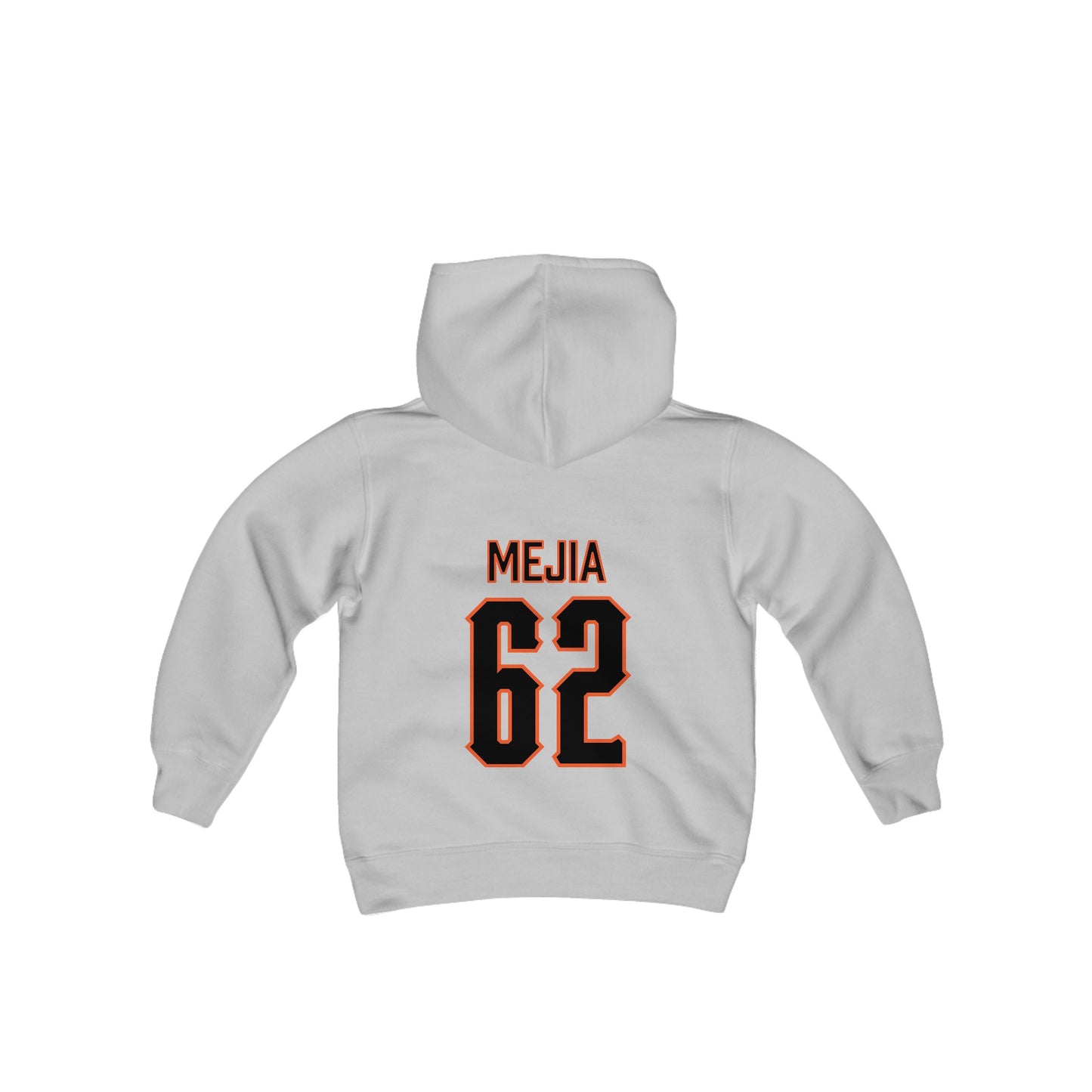 Youth Jamison Mejia #62 Cursive Cowboys Hoodie