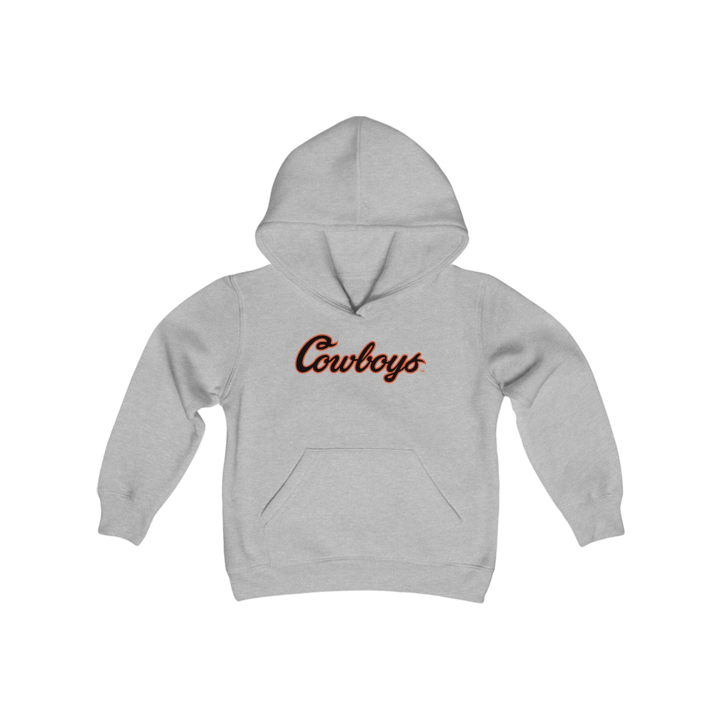 Youth Garret Wilson #15 Cursive Cowboys Hoodie