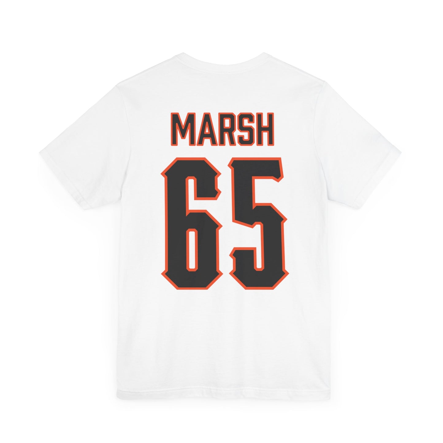 Hilton Marsh #65 Cursive Cowboys T-Shirt