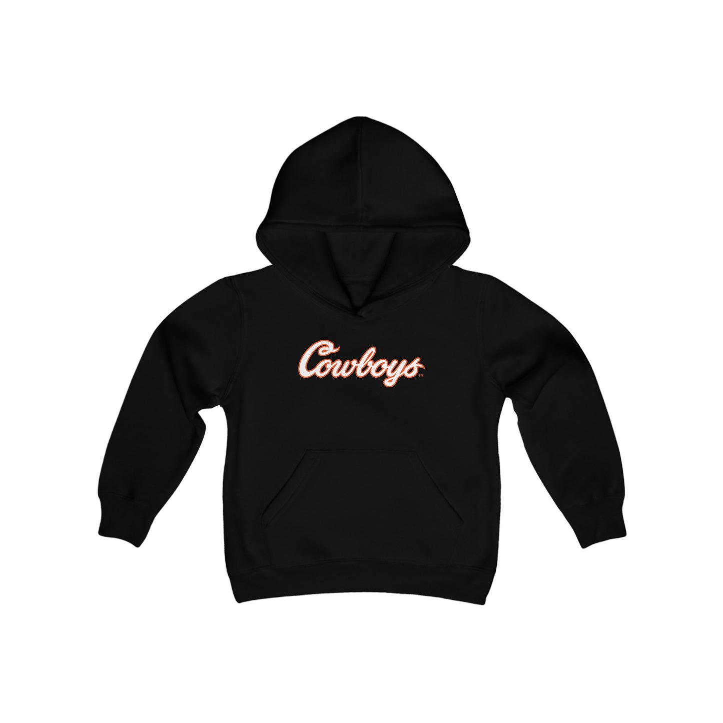 Youth Justin Crutchmer #45 Cursive Cowboys Hoodie