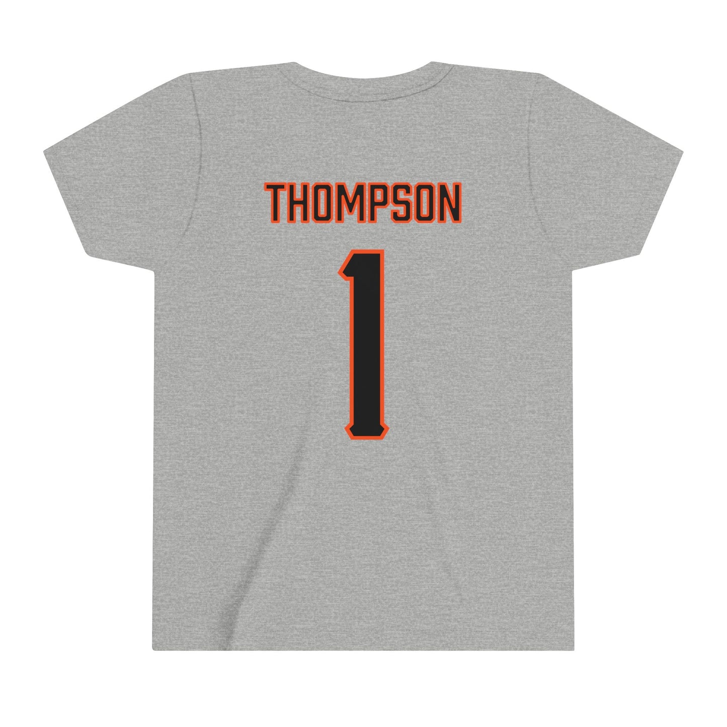 Youth Bryce Thompson #1 Cursive Cowboys T-Shirt