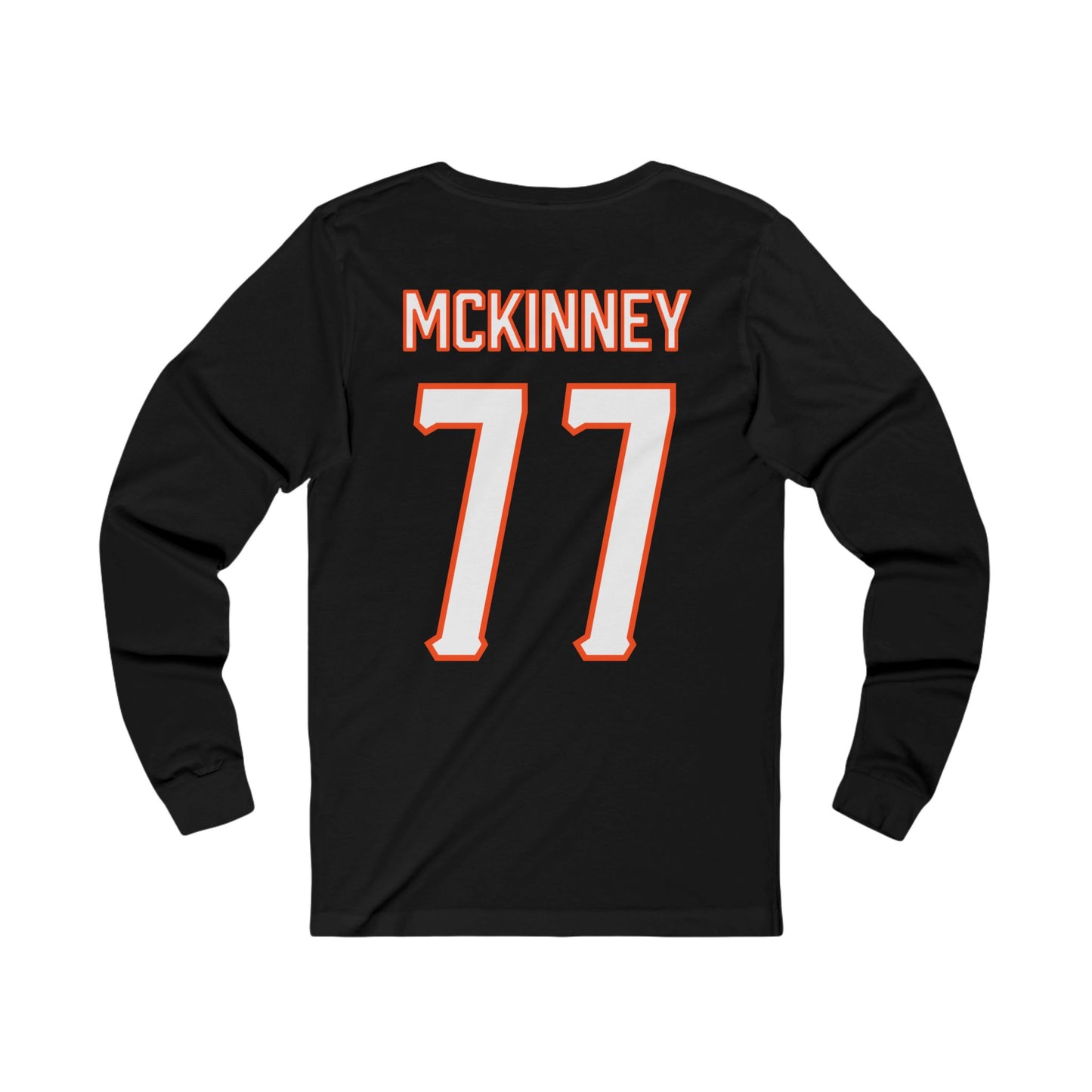 Noah McKinney #77 Cursive Cowboys Long Sleeve