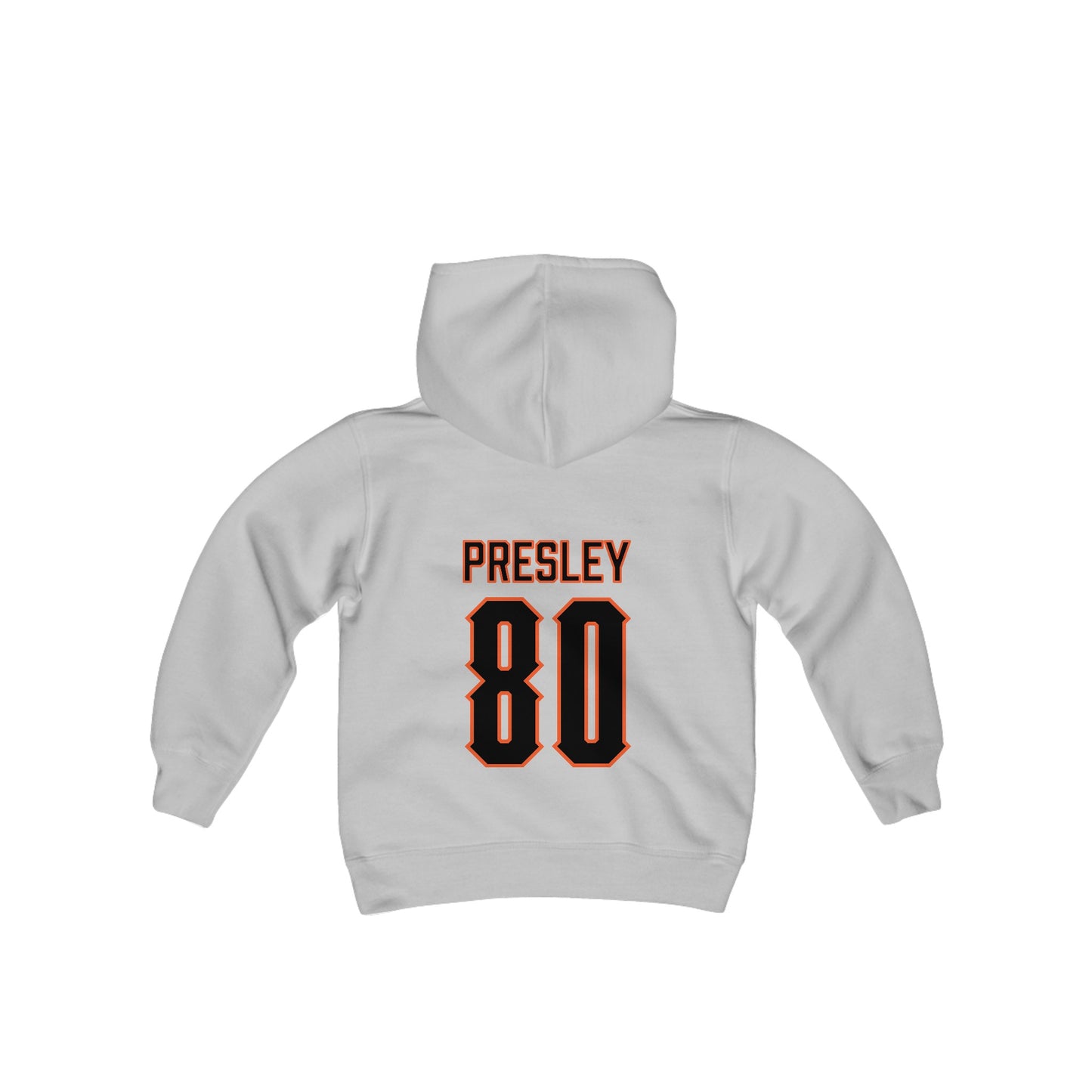 Youth Brennan Presley #80 Cursive Cowboys Hoodie