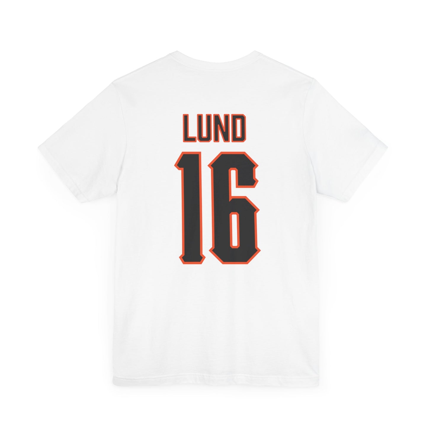 Ethan Lund #16 Pokes T-Shirt