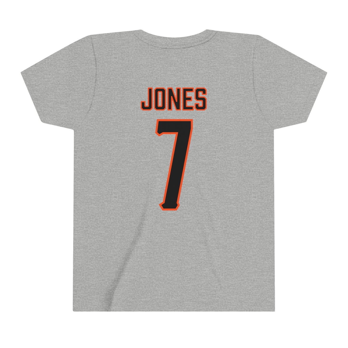 Youth Katie Jones #7 Cursive Cowgirls T-Shirt