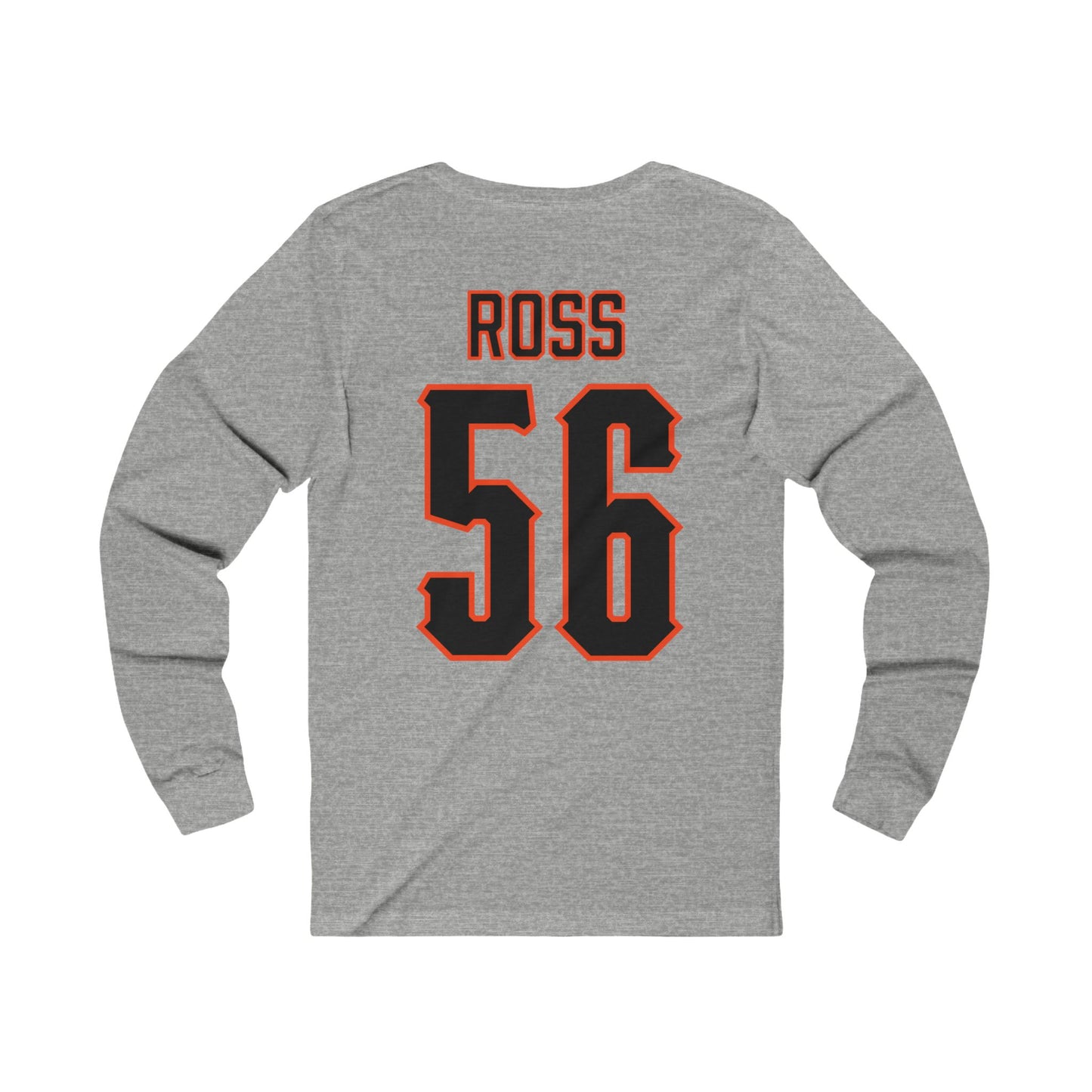 Xavier Ross #56 Cursive Cowboys Long Sleeve