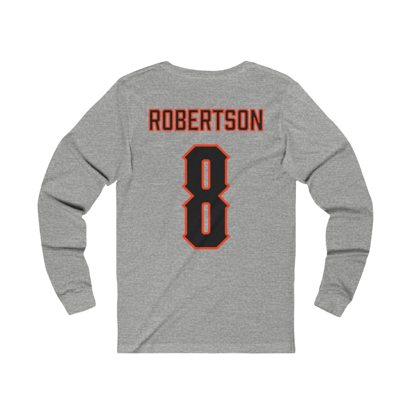 Parker Robertson #8 Cursive Cowboys Long Sleeve