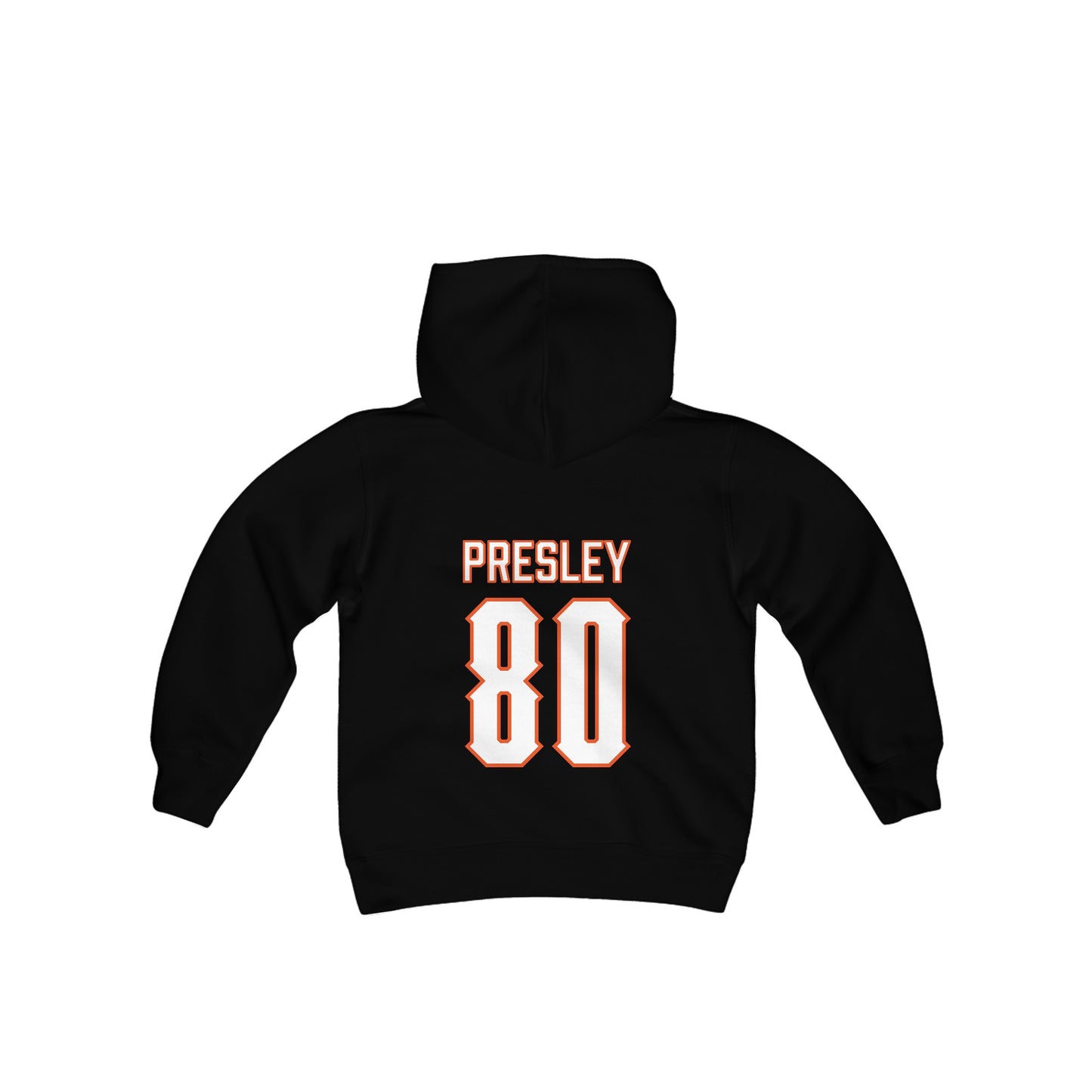 Youth Brennan Presley #80 Cursive Cowboys Hoodie