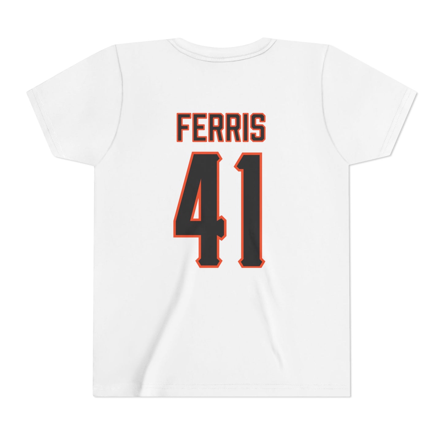 Youth Kash Ferris #41 Cursive Cowboys T-Shirt