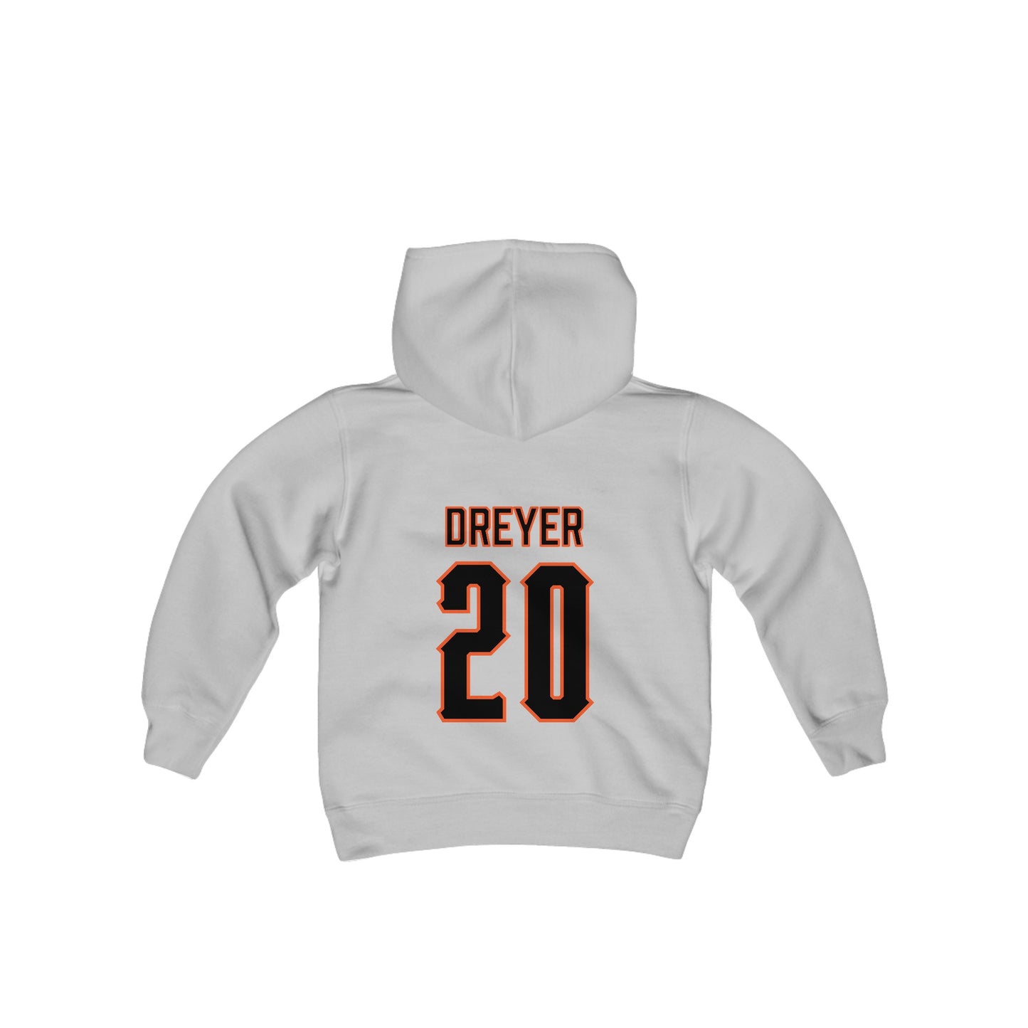 Youth Kate Dreyer #20 Cursive Cowgirls Hoodie