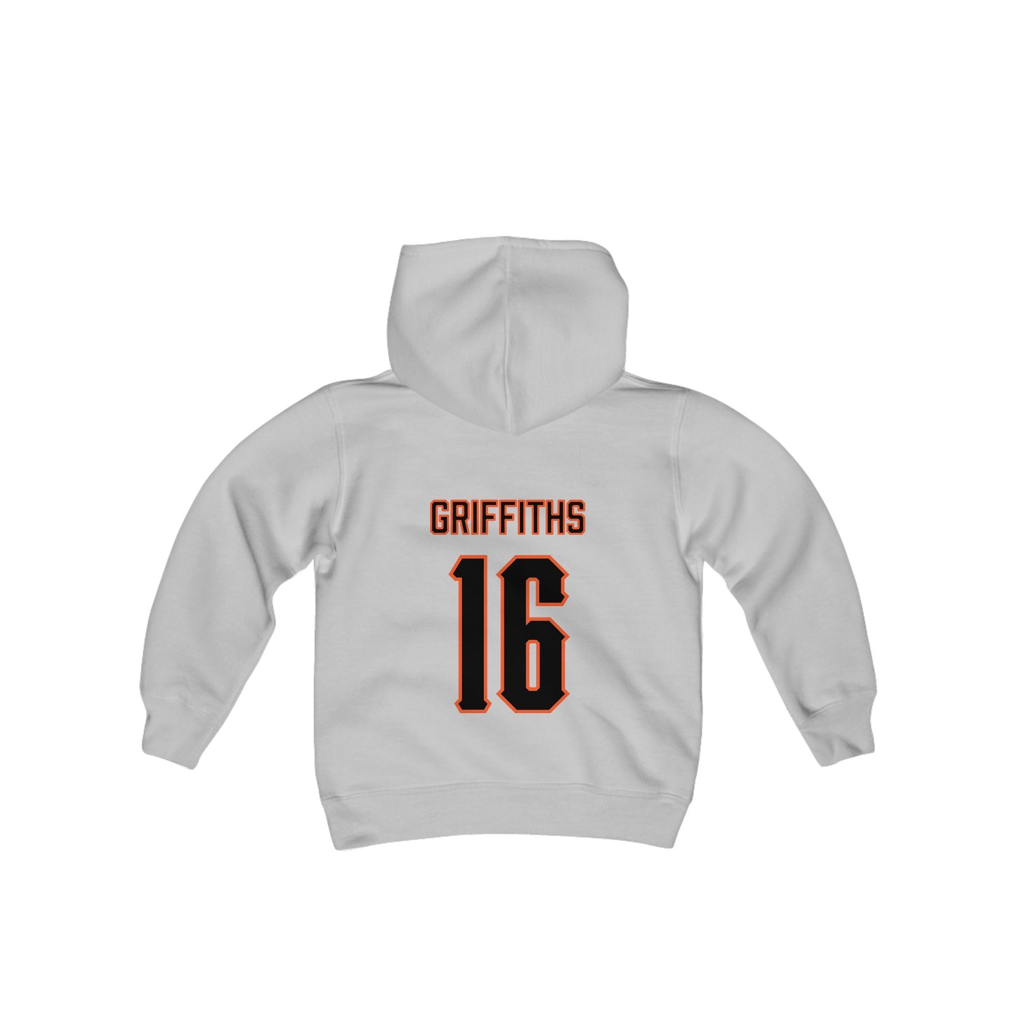 Youth Tré Griffiths #16 Cursive Cowboys Hoodie