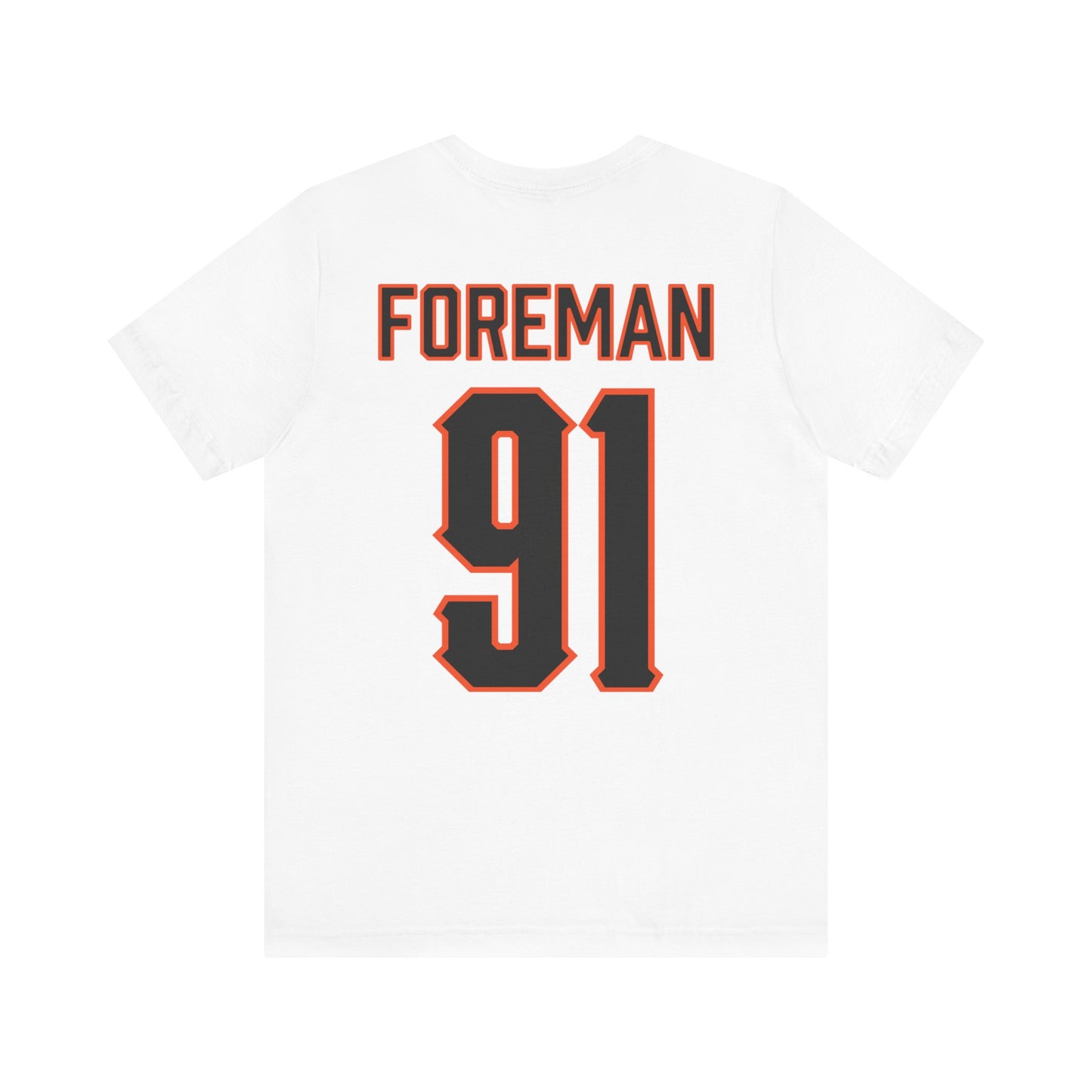 Jaedon Foreman #91 Cursive Cowboys T-Shirt