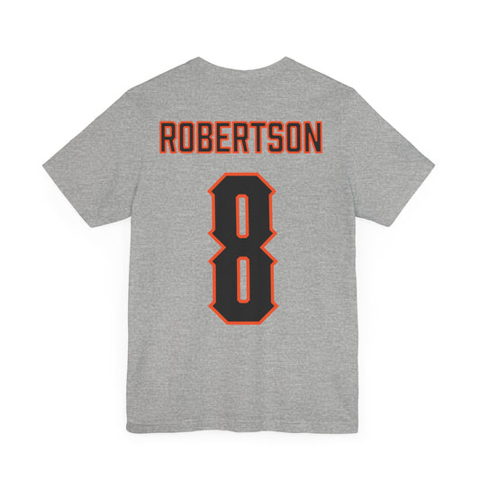 Parker Robertson #8 Cursive Cowboys T-Shirt