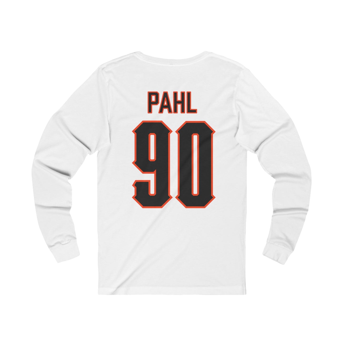 Wes Pahl #90 Cursive Cowboys Long Sleeve