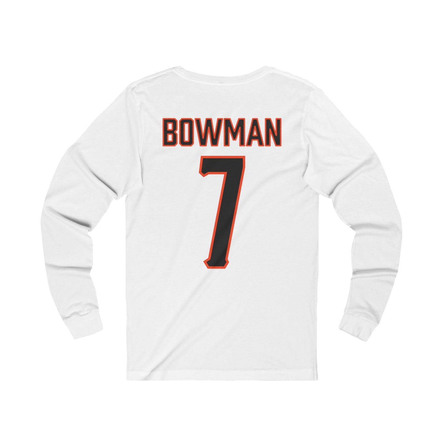 Alan Bowman #7 Cursive Cowboys Long Sleeve