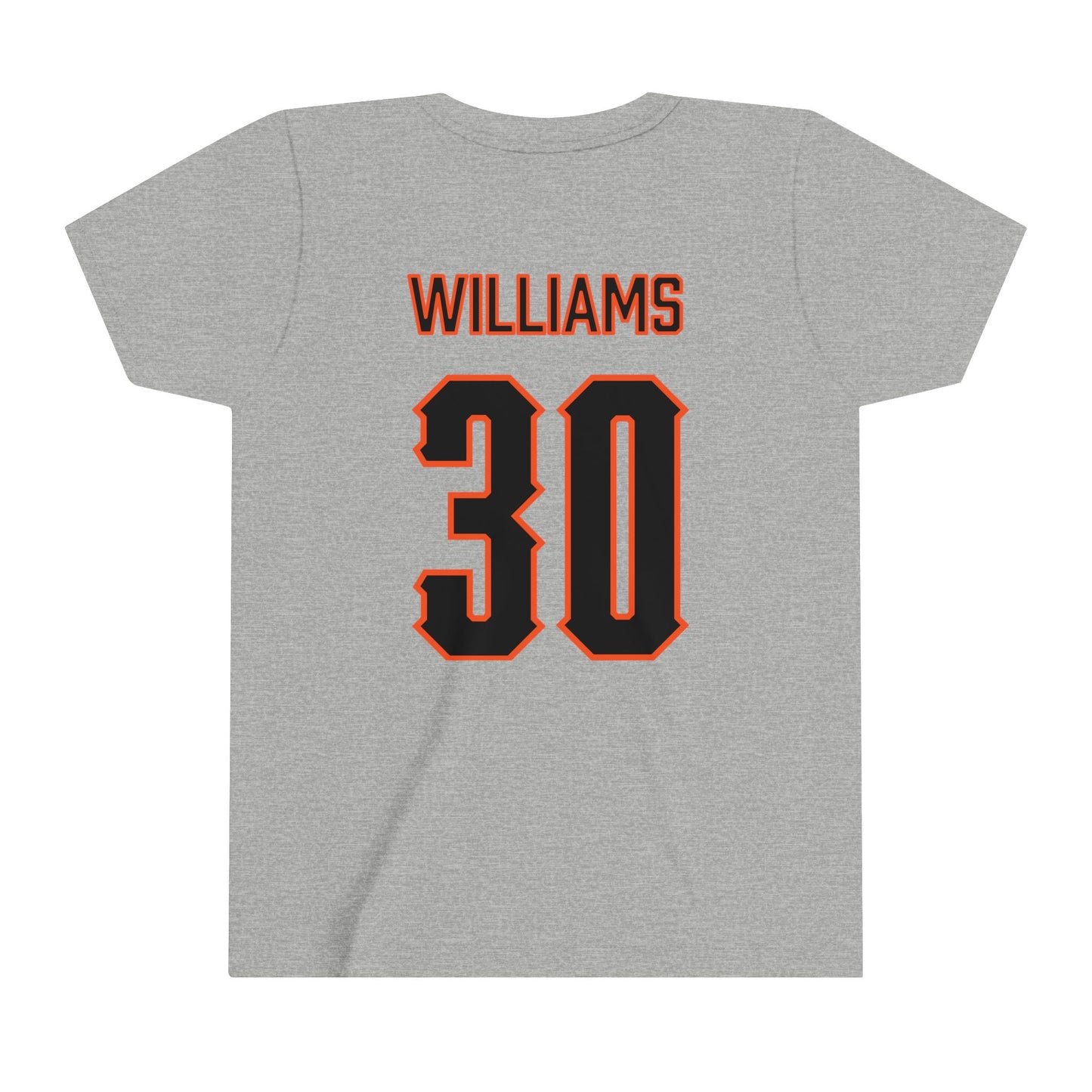 Youth Landry Williams #30 Cursive Cowgirls T-Shirt