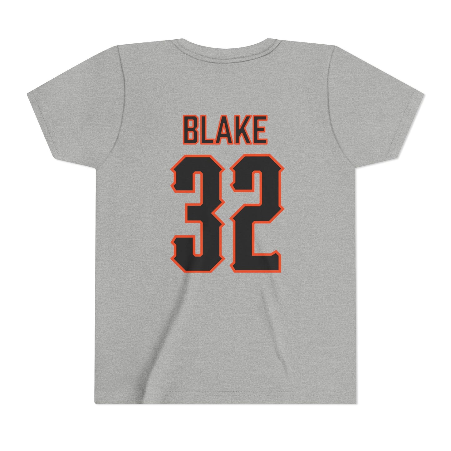 Youth Drew Blake #32 Cursive Cowboys T-Shirt