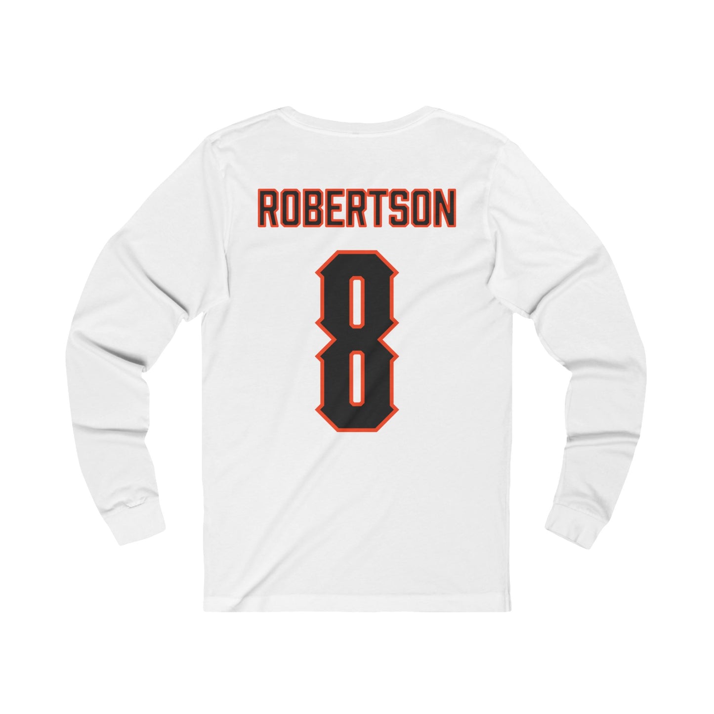 Parker Robertson #8 Cursive Cowboys Long Sleeve