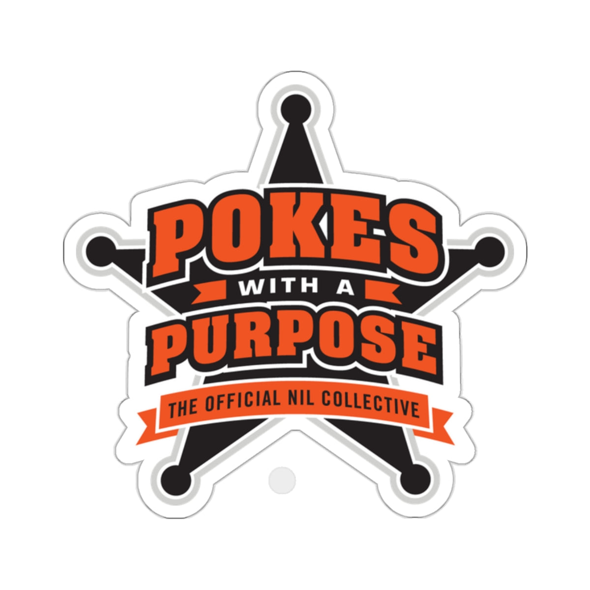 Pokes With A Purpose Sticker