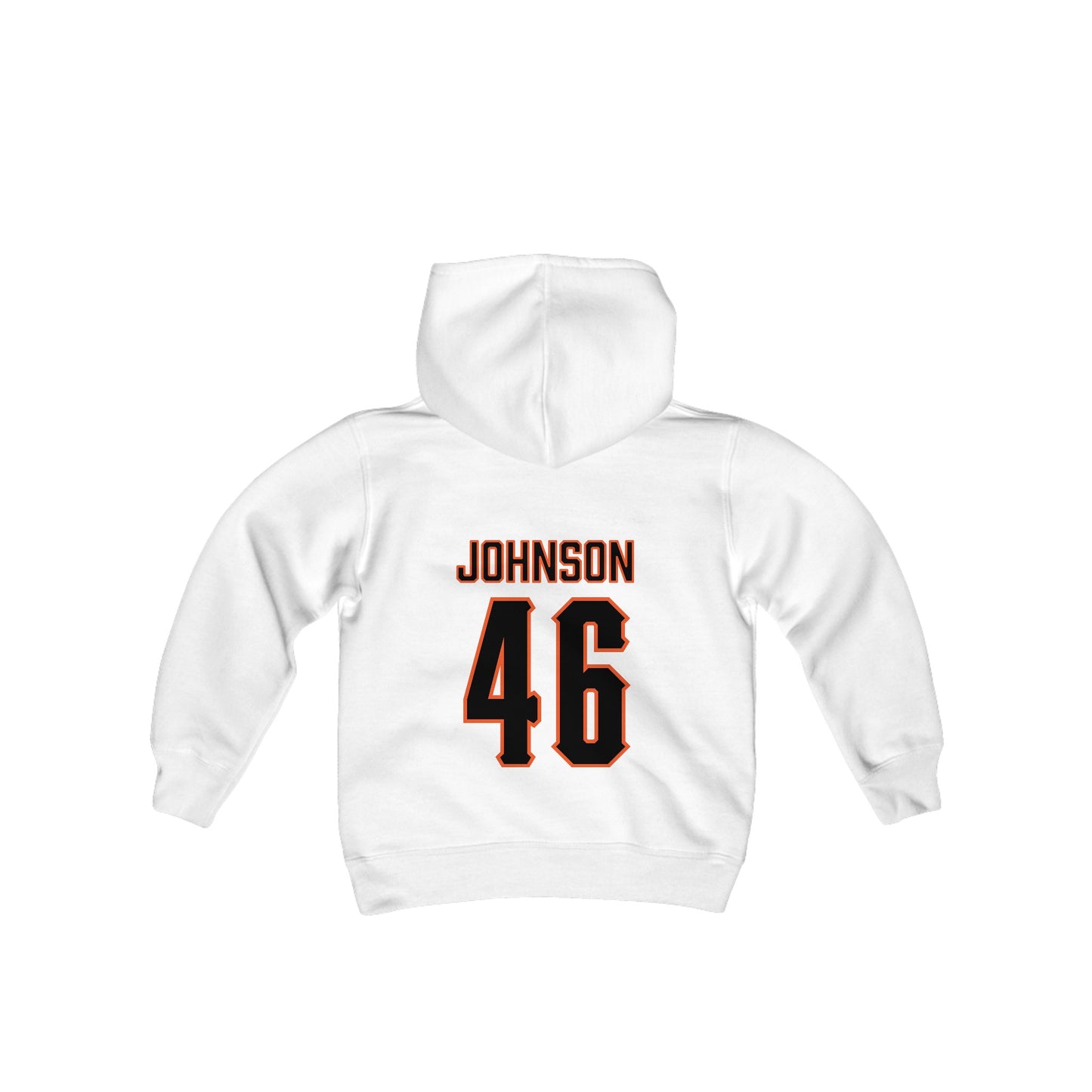 Youth Temerrick Johnson #46 Cursive Cowboys Hoodie