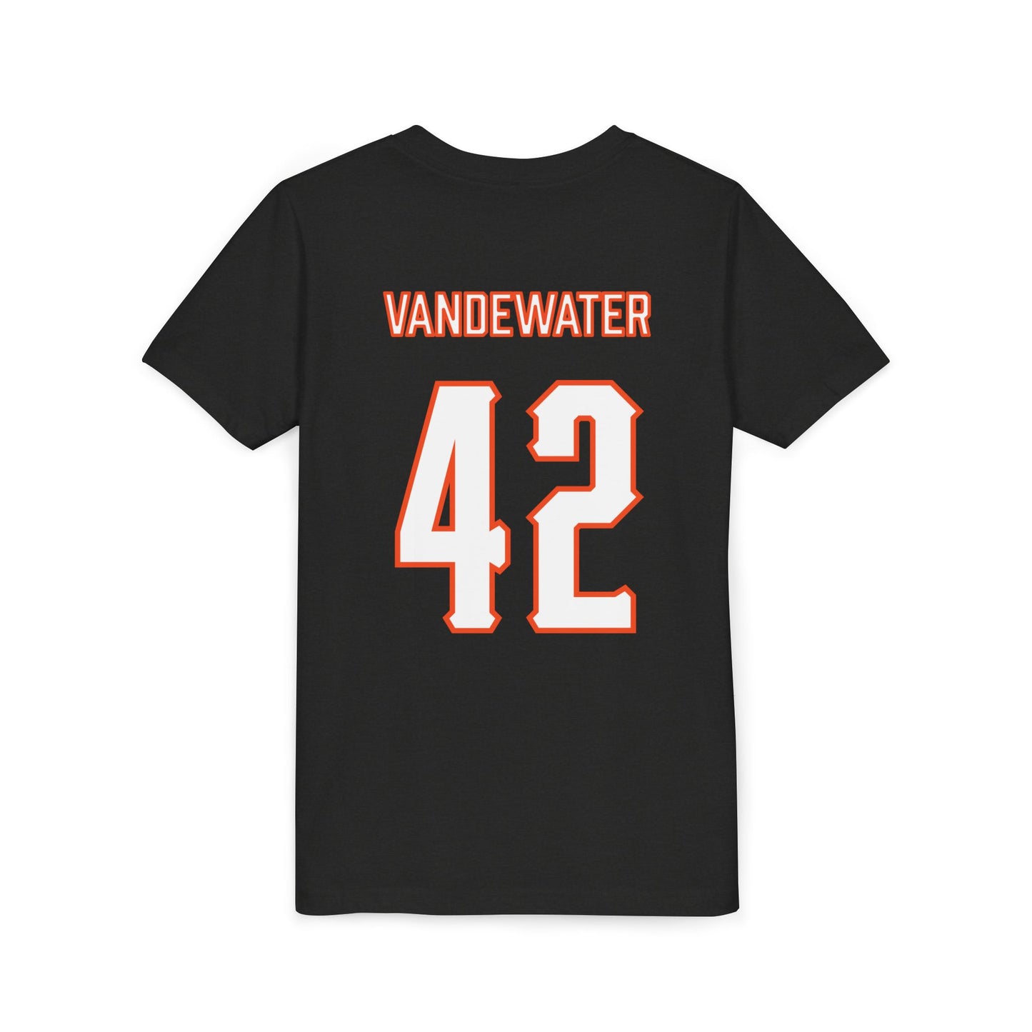 Youth Tara Vandewater #42 Cursive Cowgirls T-Shirt