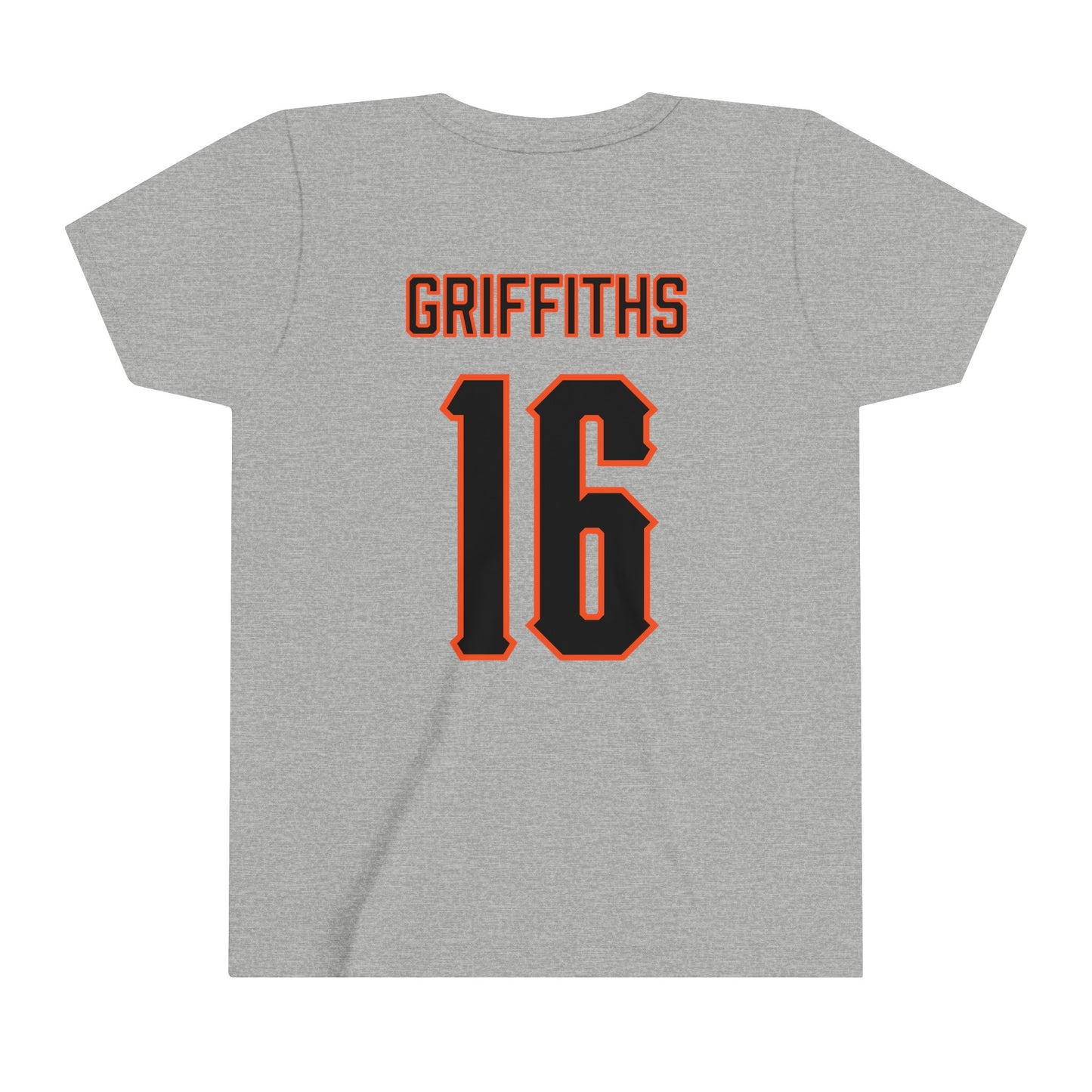 Youth Tré Griffiths #16 Cursive Cowboys T-Shirt