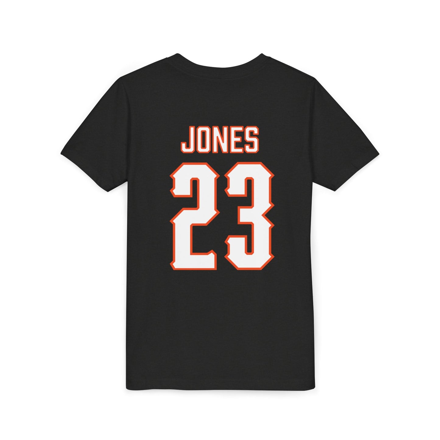 Youth Jayson Jones #23 Cursive Cowboys T-Shirt