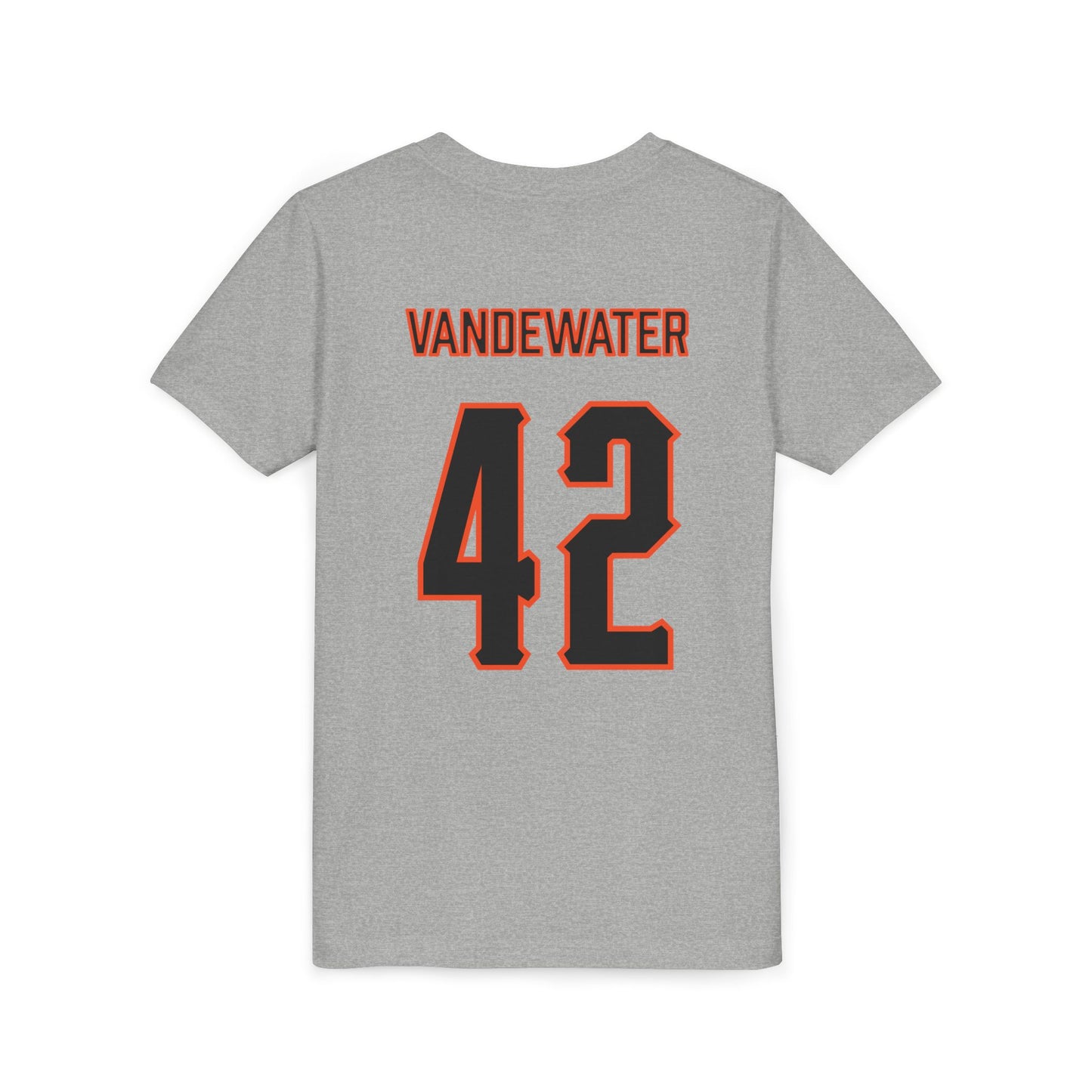 Youth Tara Vandewater #42 Cursive Cowgirls T-Shirt