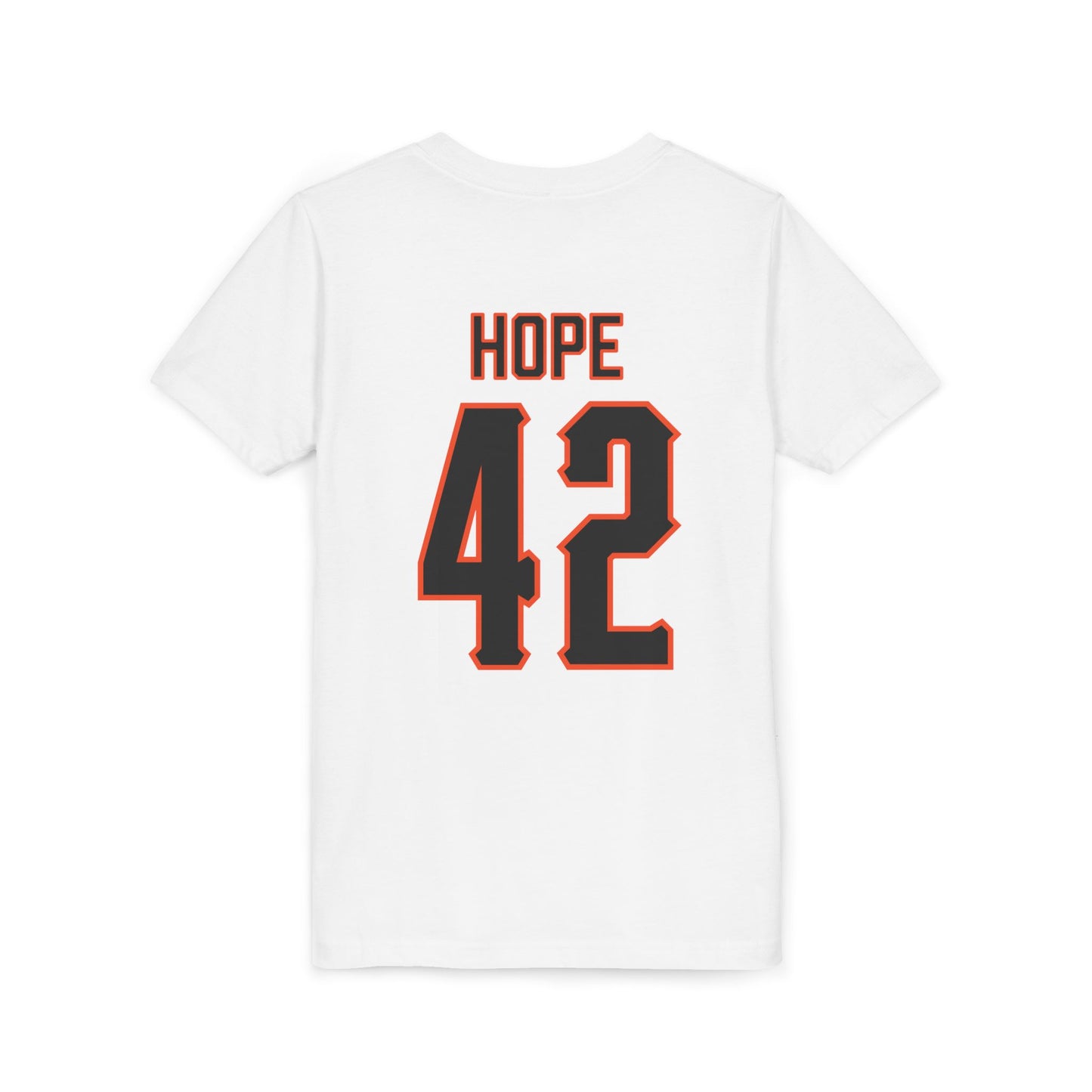 Youth Jett Hope #42 Cursive Cowboys T-Shirt