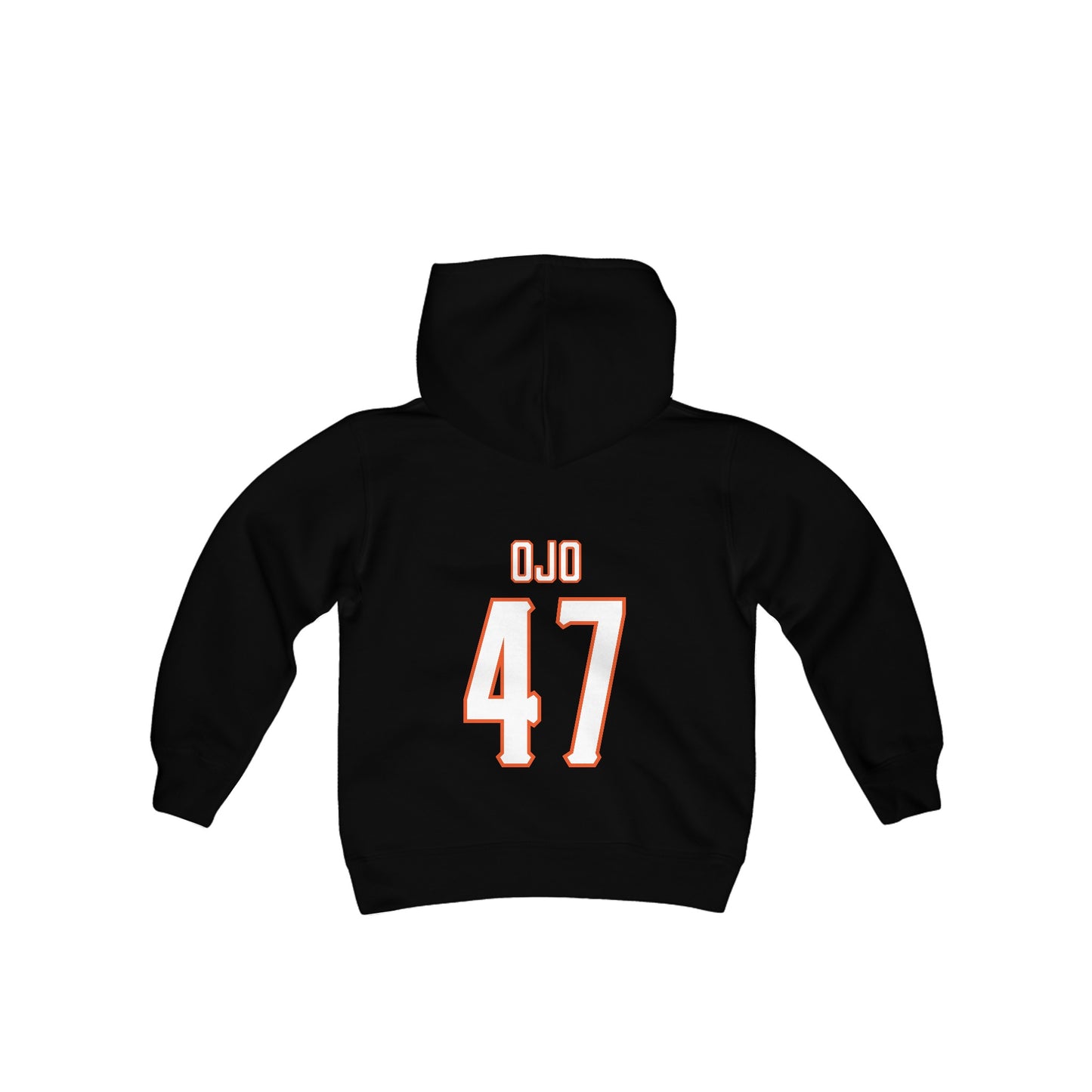 Youth Patrick Ojo #47 Cursive Cowboys Hoodie